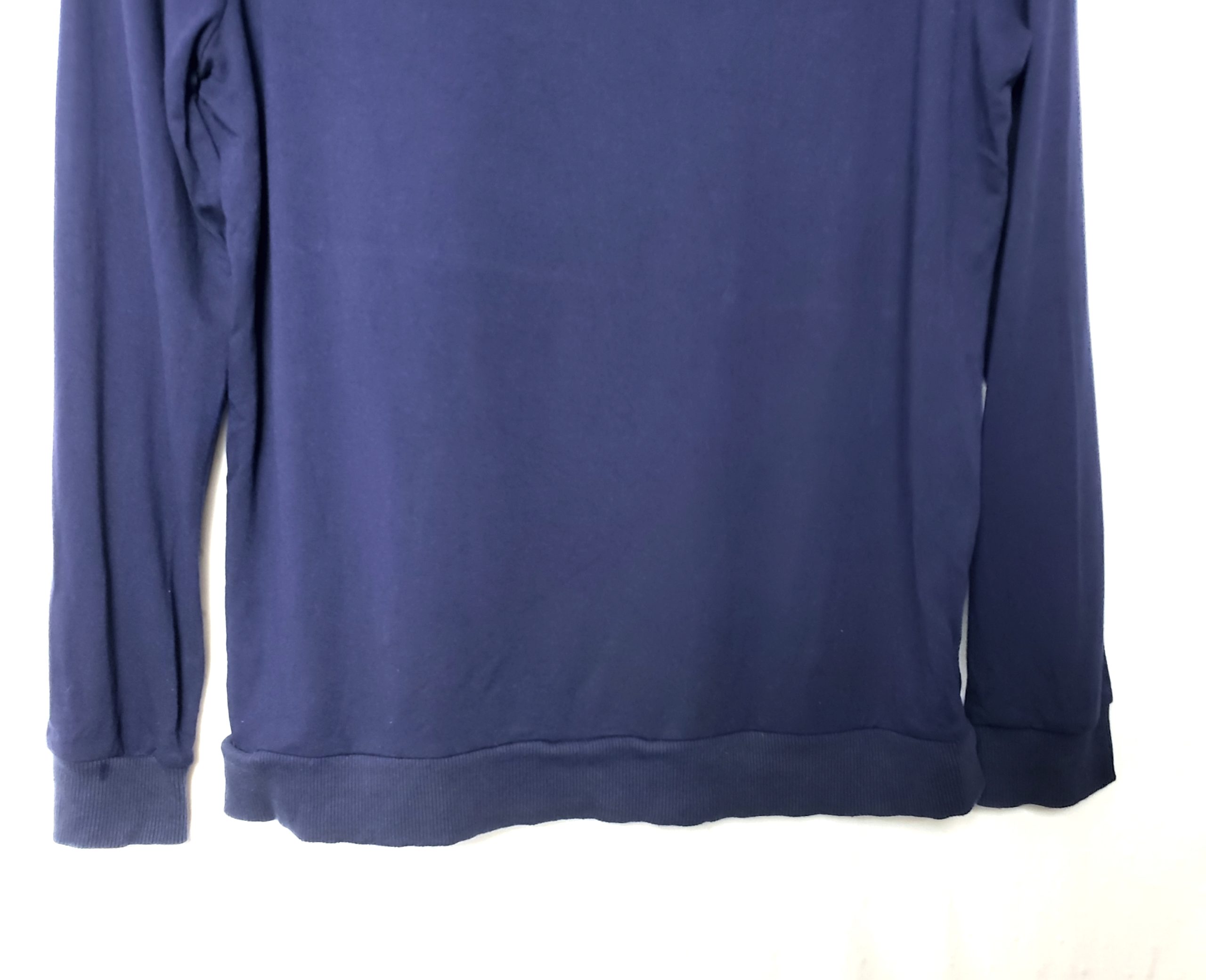 Темно-синій лонгслів з принтом Bring Me Sunshine - повсякденний одяг для активного життя 3 Темно-синій лонгслів з принтом Bring Me Sunshine - повсякденний одяг для активного життя - Зображення 3