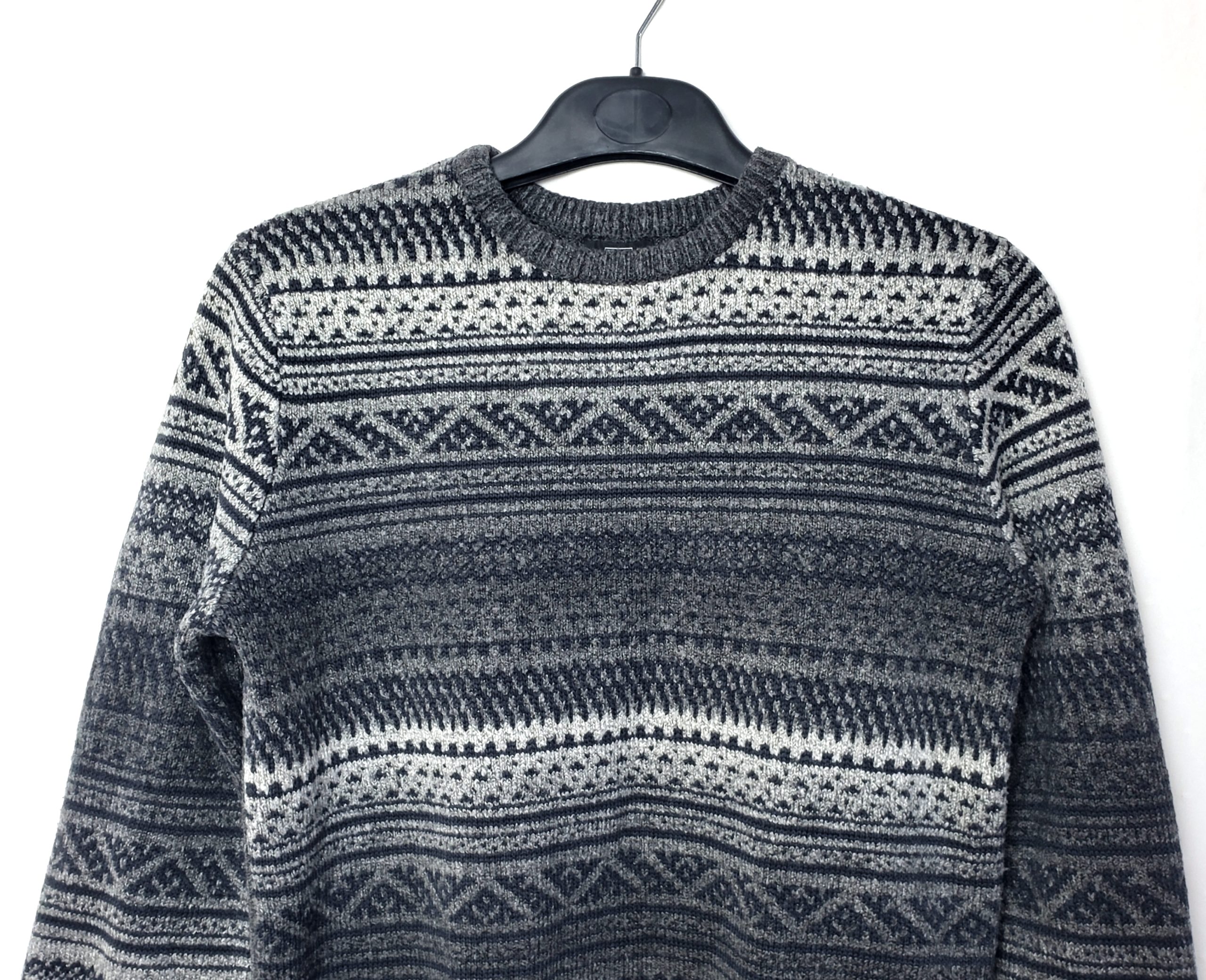 Чоловічий светр з норвезьким принтом F&F - ідеальний для осені та зими, casual стиль 3 Чоловічий светр з норвезьким принтом F&F - ідеальний для осені та зими, casual стиль - Зображення 3