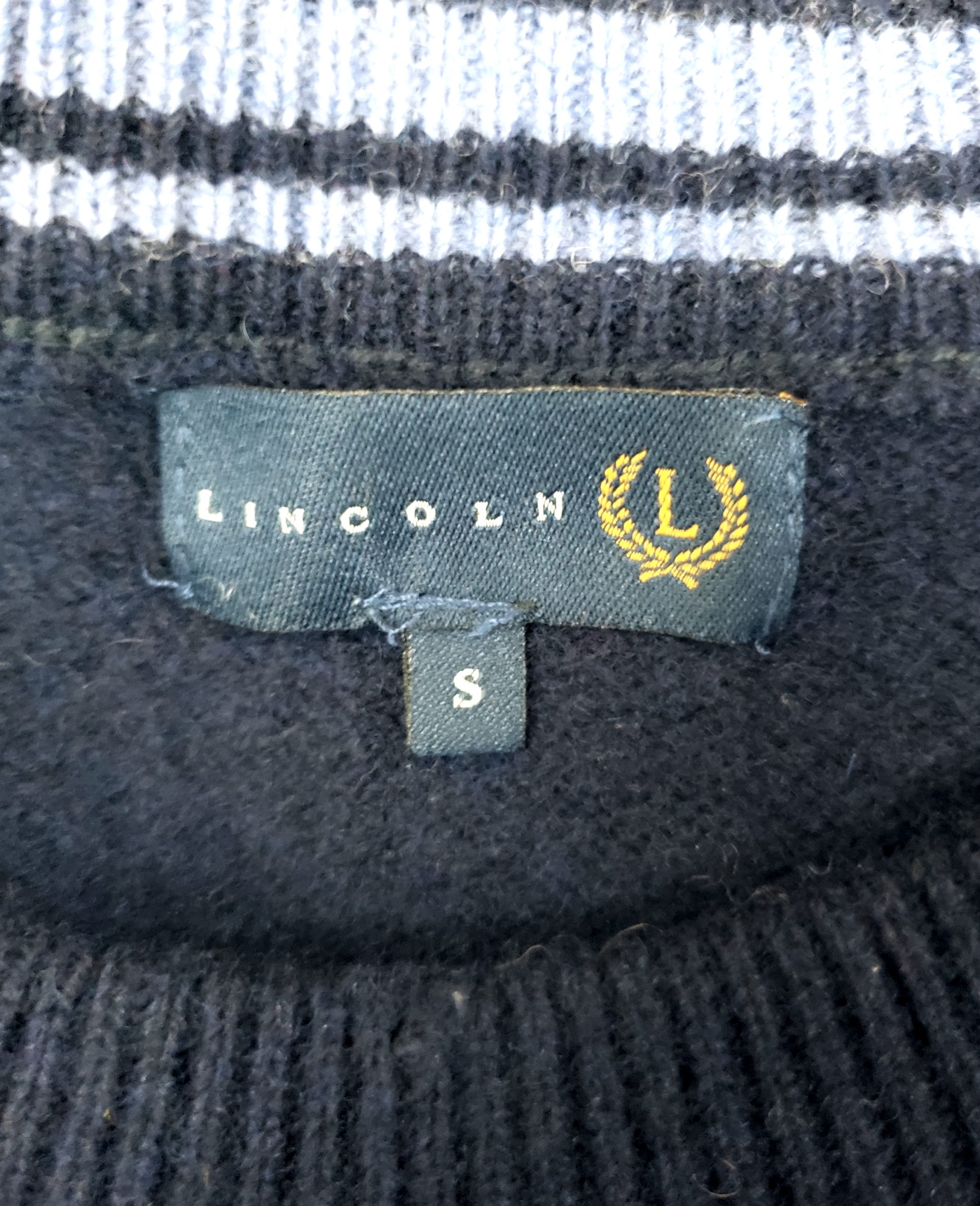 Чоловічий шерстяний светр Lincoln темно-синій - класичний стиль для офісу та повсякдення 7 Чоловічий шерстяний светр Lincoln темно-синій - класичний стиль для офісу та повсякдення - Зображення 7