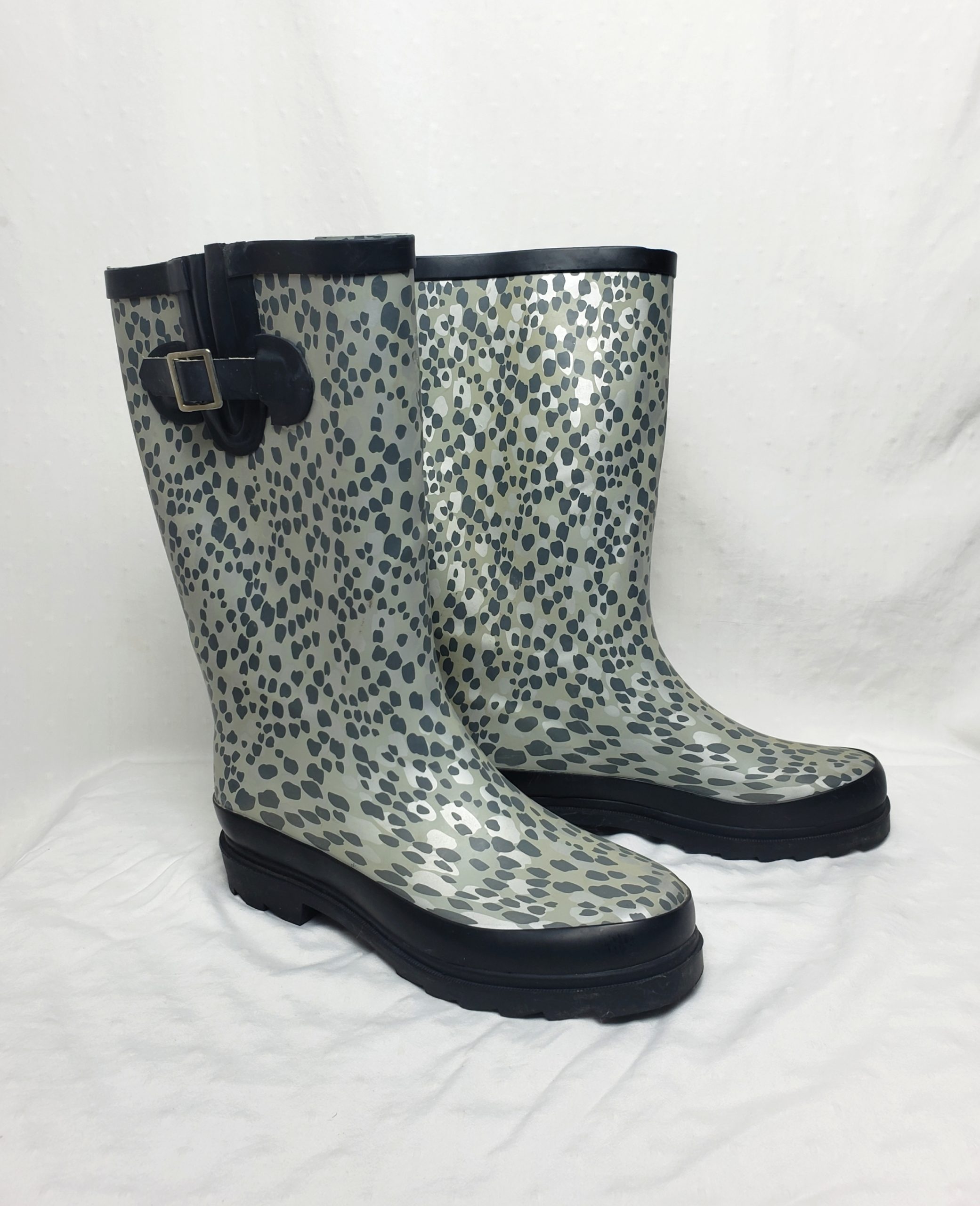 Гумові чоботи жіночі George розмір 37/38 - стильні гумаки з принтом для весни, літа, осені 1 Гумові чоботи жіночі George розмір 37/38 - стильні гумаки з принтом для весни, літа, осені