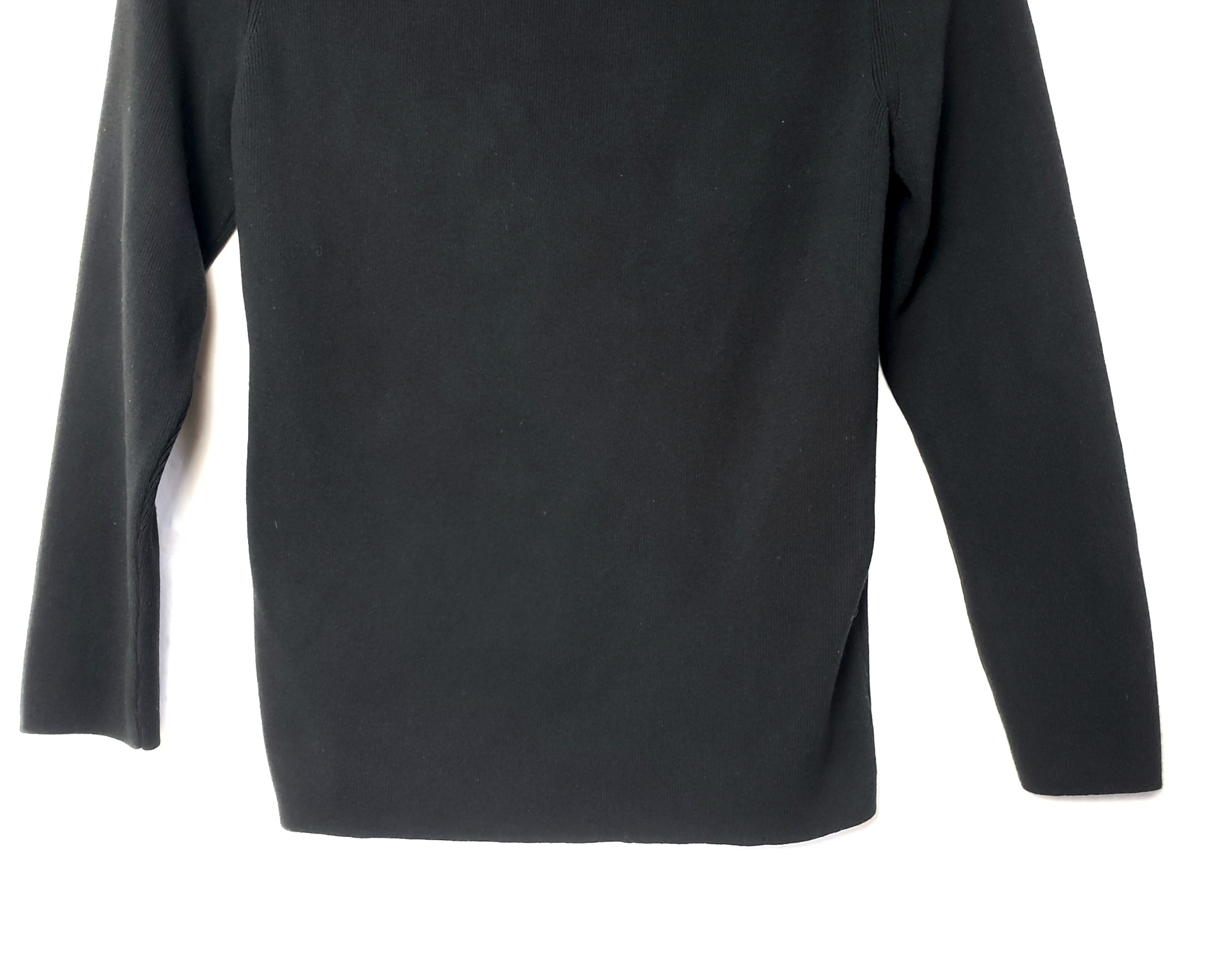 Чорна жіноча кофта ET VOUS з вирізом - елегантний светр з довгим рукавом розмір 12 5 Чорна жіноча кофта ET VOUS з вирізом - елегантний светр з довгим рукавом розмір 12 - Зображення 5