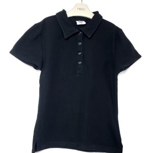 Чорне поло для дівчинки 10 років - ідеальний базовий елемент гардеробу для школи та відпочинку