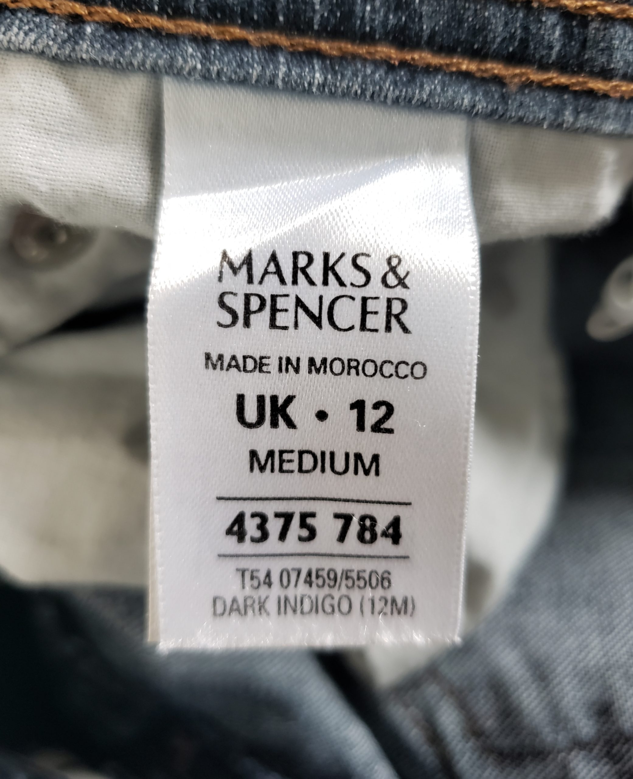 Сині джинси Marks & Spencer для повсякденного стилю - ідеальний стан, комфортна посадка 8 Сині джинси Marks & Spencer для повсякденного стилю - ідеальний стан, комфортна посадка - Зображення 8