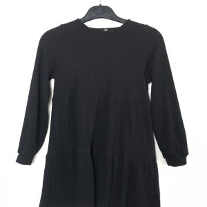 Чорна в'язана сукня River Island розмір 12