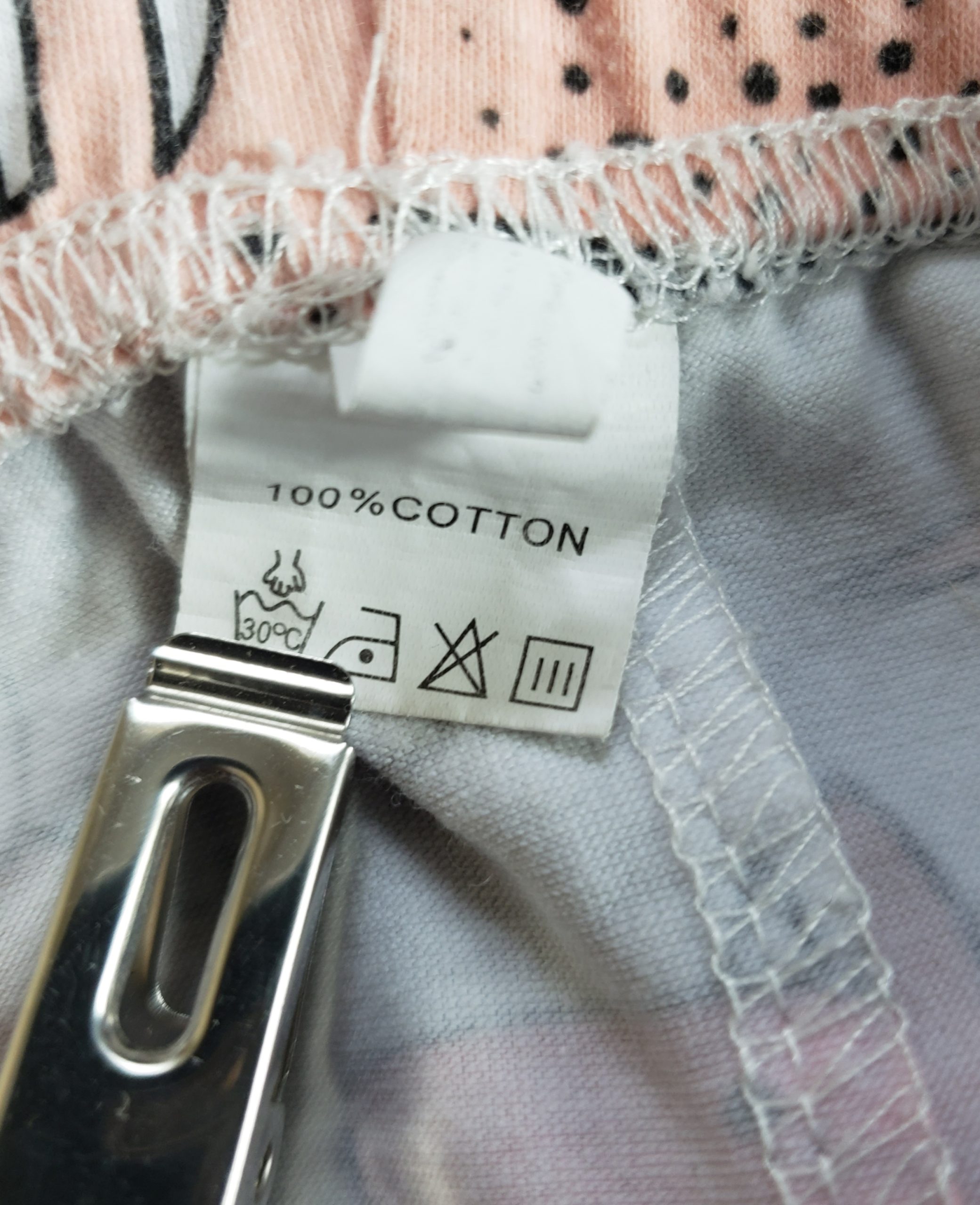 Дитячі легінси з принтом динозаврів 5-6 років - білі бавовняні лосини для дівчинки 110-116 см 4 Дитячі легінси з принтом динозаврів 5-6 років - білі бавовняні лосини для дівчинки 110-116 см - Зображення 4