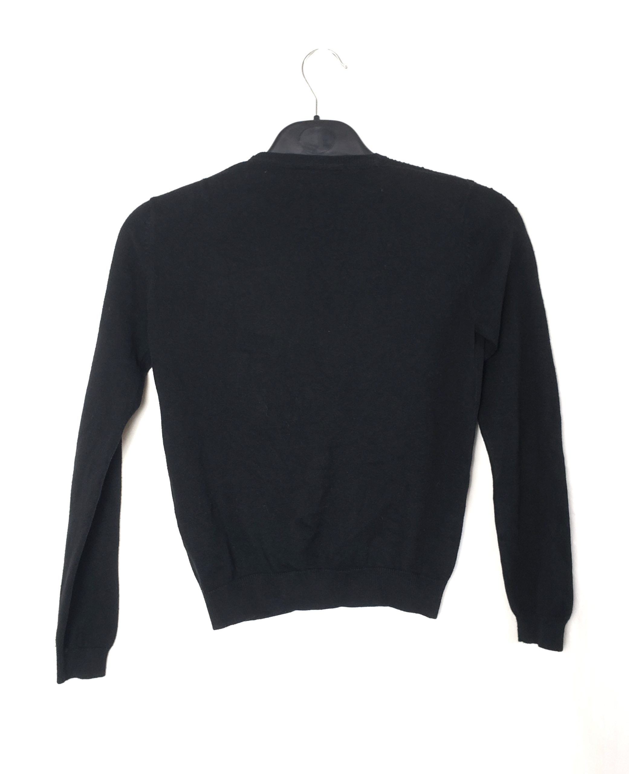 Стильний чорний кардиган з блискітками для дівчинки 12 років - елегантний трендовий одяг 2 Стильний чорний кардиган з блискітками для дівчинки 12 років - елегантний трендовий одяг - Зображення 2