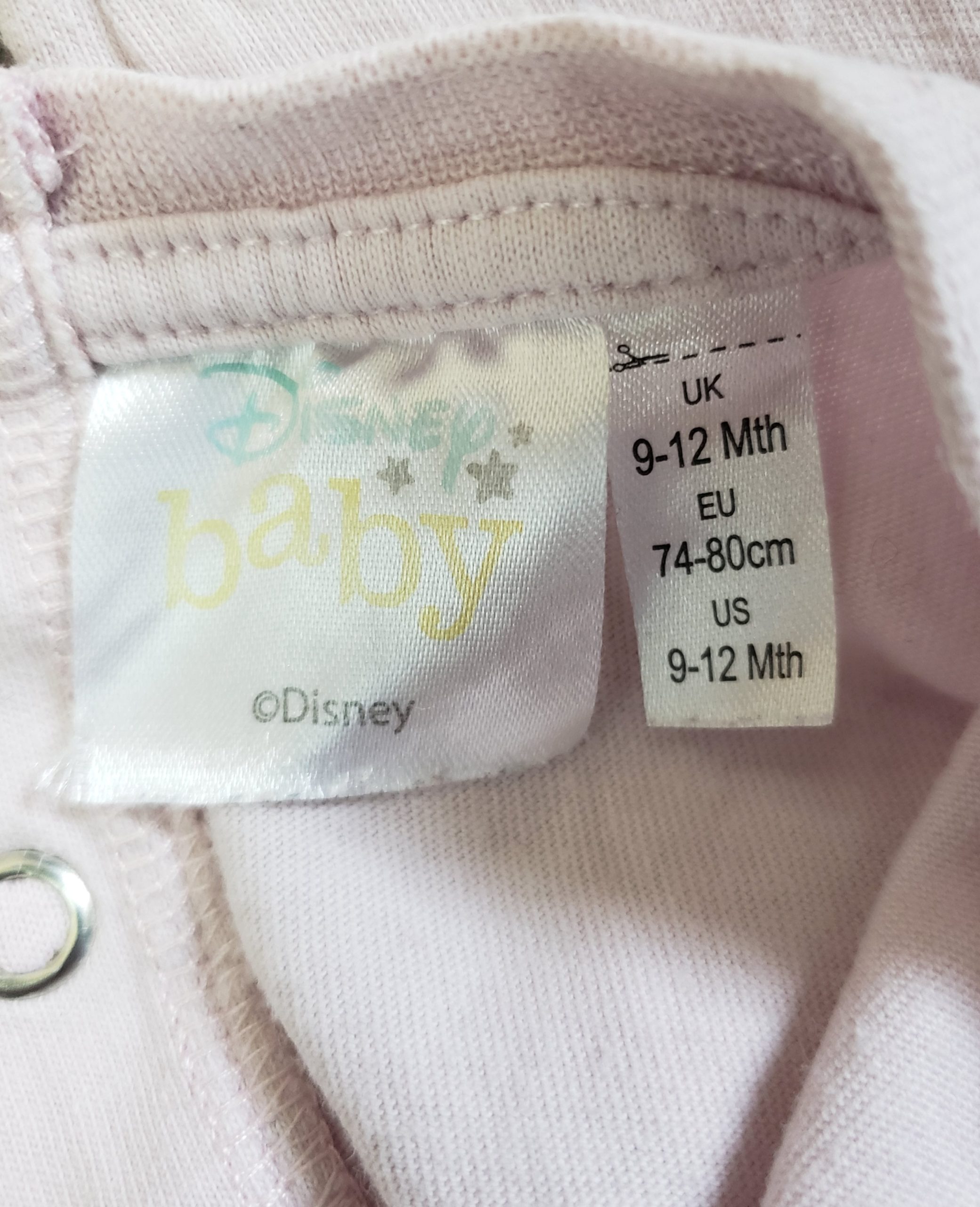 Рожева кофтинка Disney Baby з Мінні Маус для дівчинки 9-12 місяців - бавовняний лонгслів 3 Рожева кофтинка Disney Baby з Мінні Маус для дівчинки 9-12 місяців - бавовняний лонгслів - Зображення 3