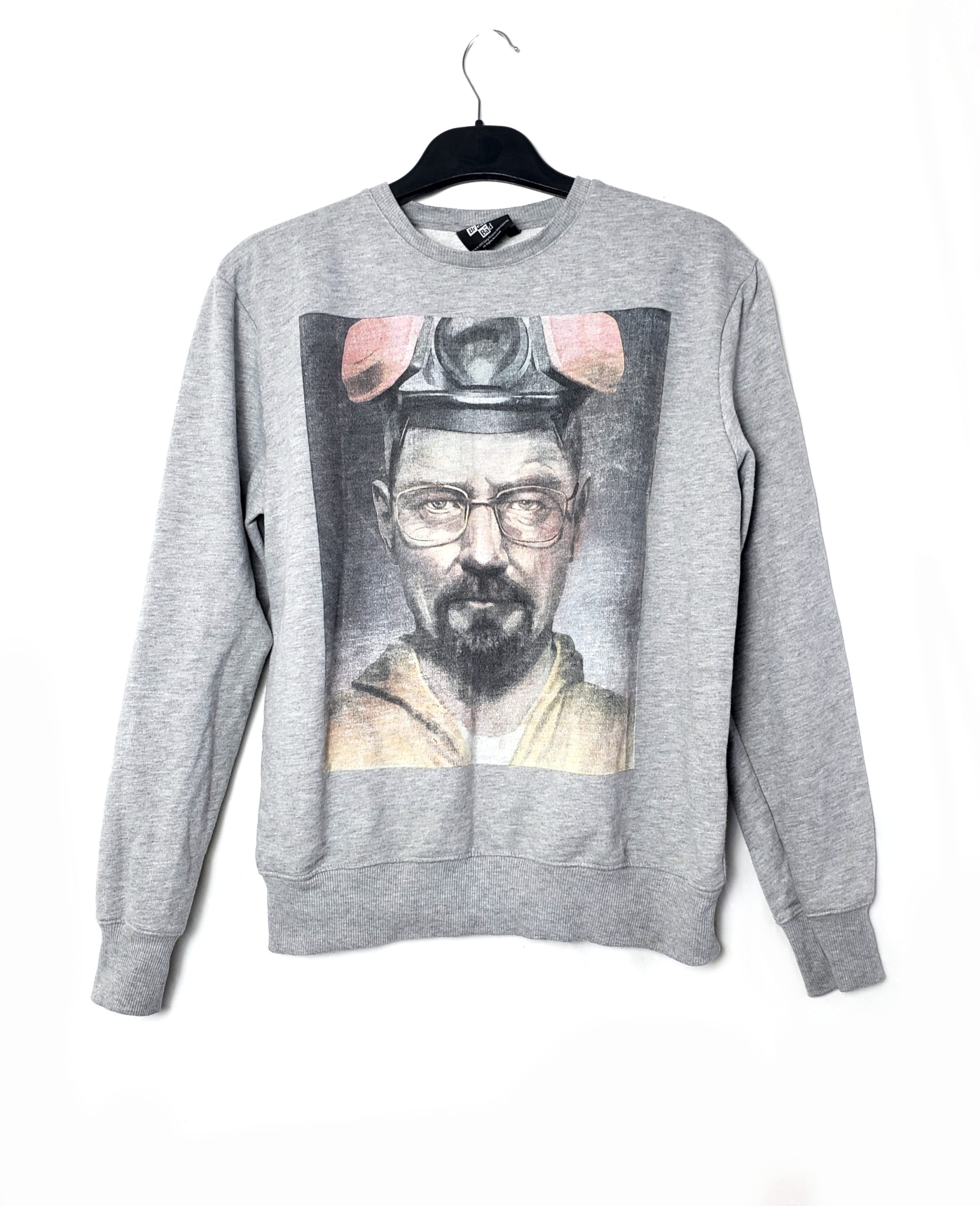 Світшот Breaking Bad сірий повсякденний одяг casual стиль 1 Світшот Breaking Bad сірий повсякденний одяг casual стиль