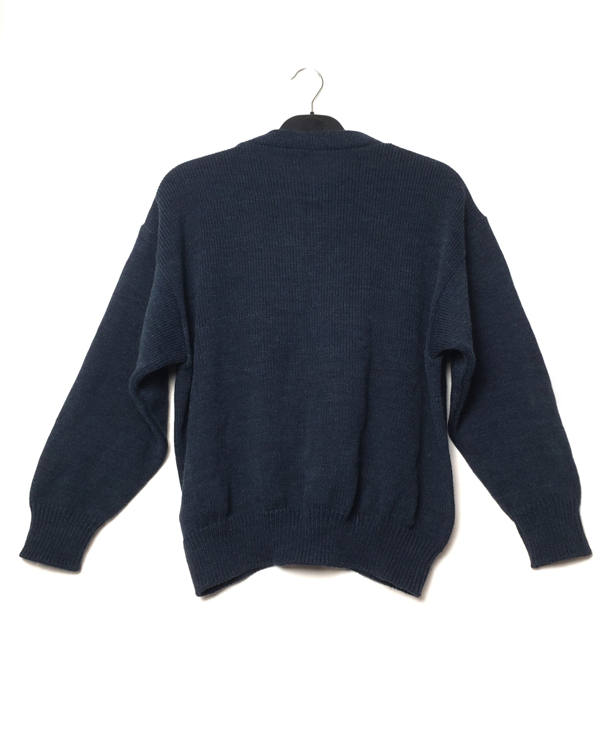 Стильний темно-синій кардиган DAMART - елегантний одяг 2 Стильний темно-синій кардиган DAMART - елегантний одяг - Зображення 2