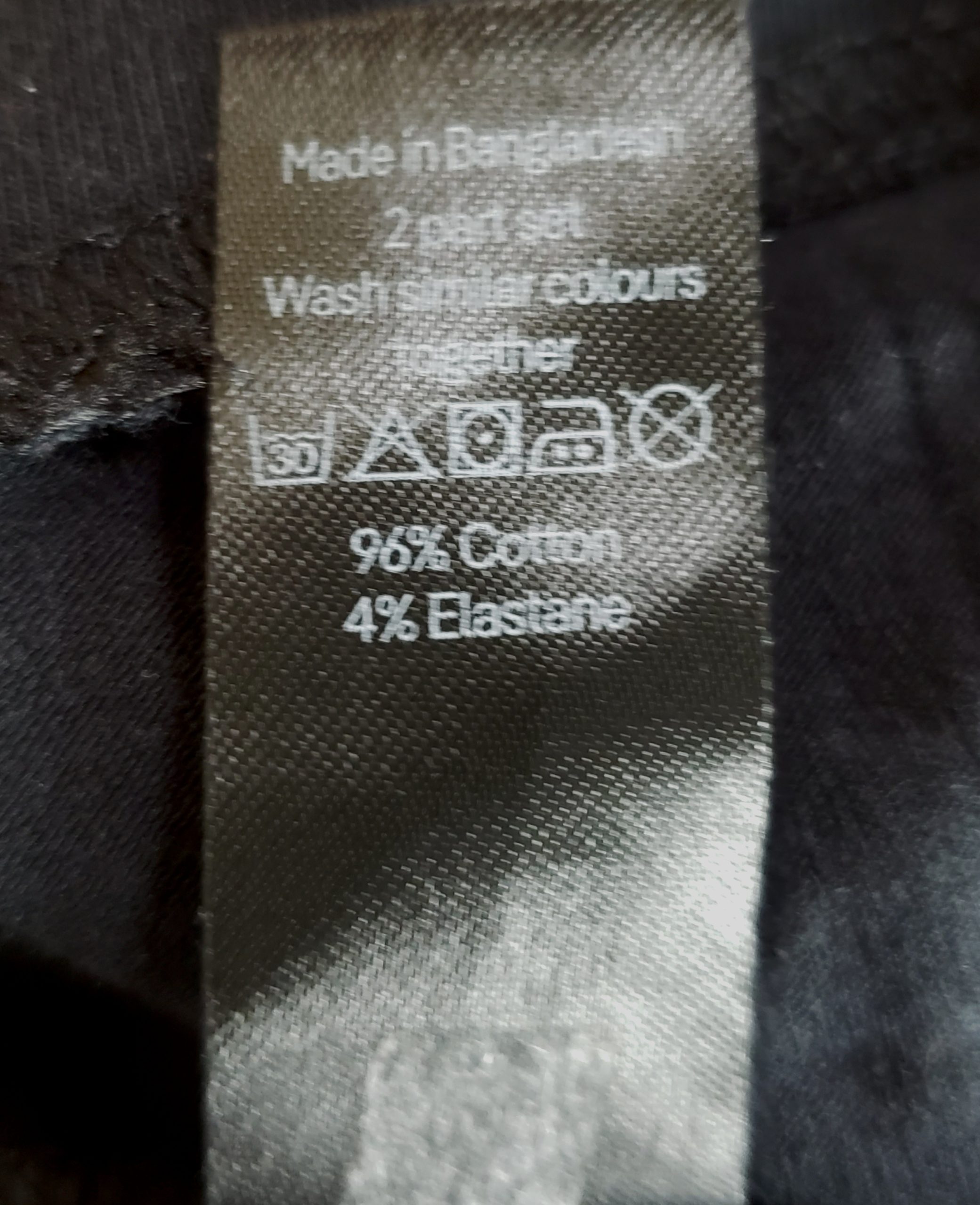 Чорні дитячі лосини George 7-8 років 4 Чорні дитячі лосини George 7-8 років - Зображення 4