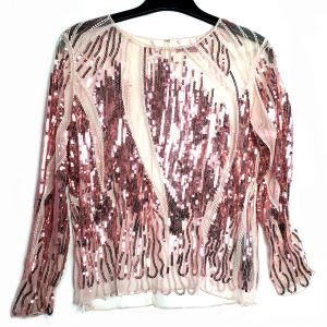 Рожева блуза з паєтками Splash