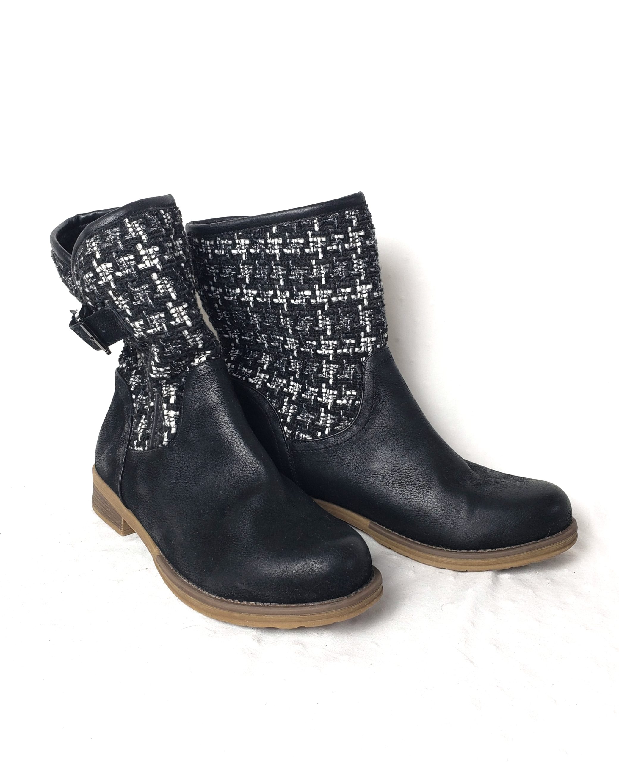 Жіночі чорні черевики осінні з утепленням від SOLE COMFORT TU комфорт та стиль 7 Жіночі чорні черевики осінні з утепленням від SOLE COMFORT TU комфорт та стиль - Зображення 7