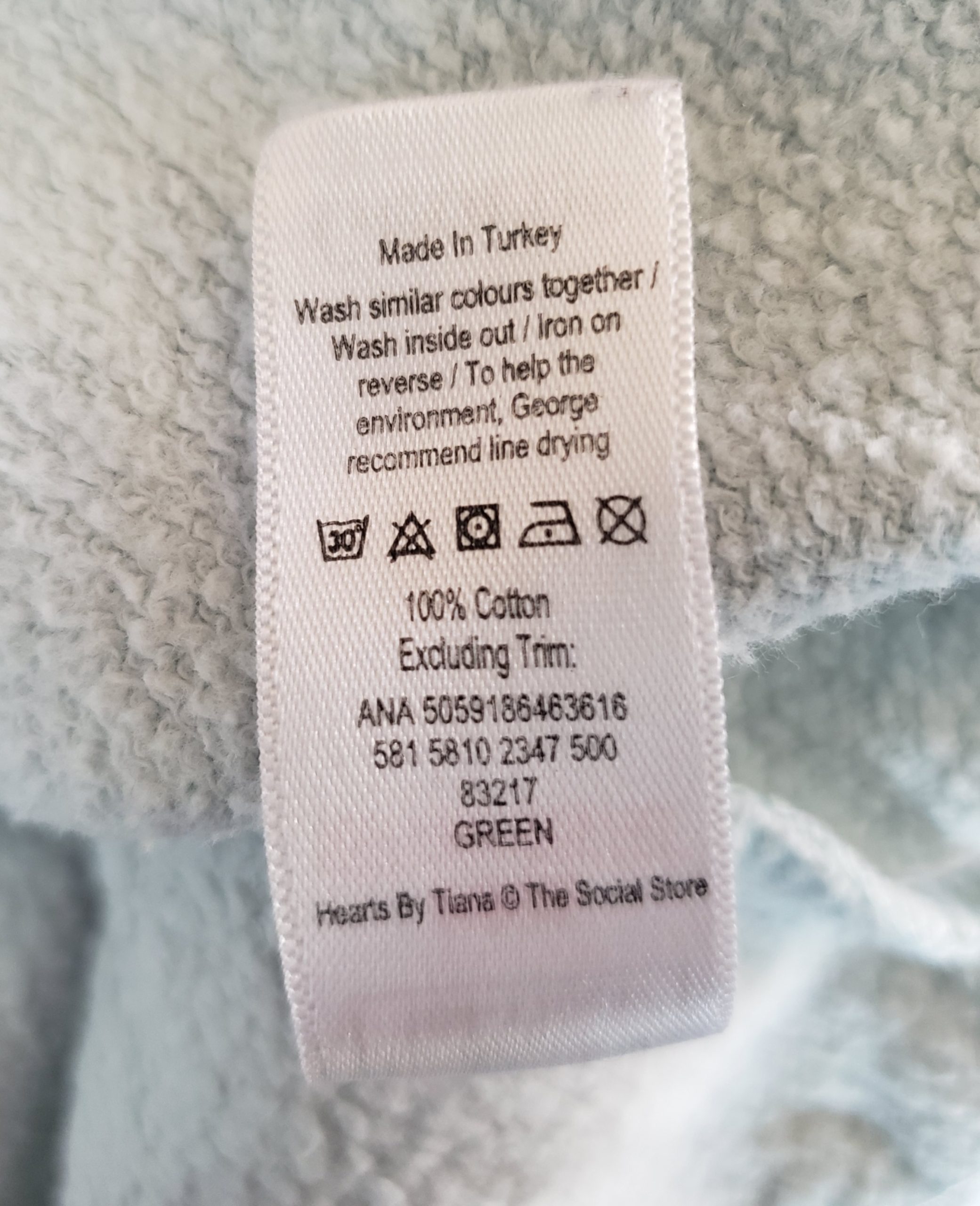 Дитяче худі George бавовняне з принтом #TT SQUAD 4-5 років 5 Дитяче худі George бавовняне з принтом #TT SQUAD 4-5 років - Зображення 5