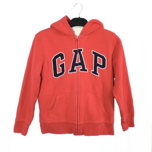 Утеплене червоне зіп-худі дитяче від Gap kids