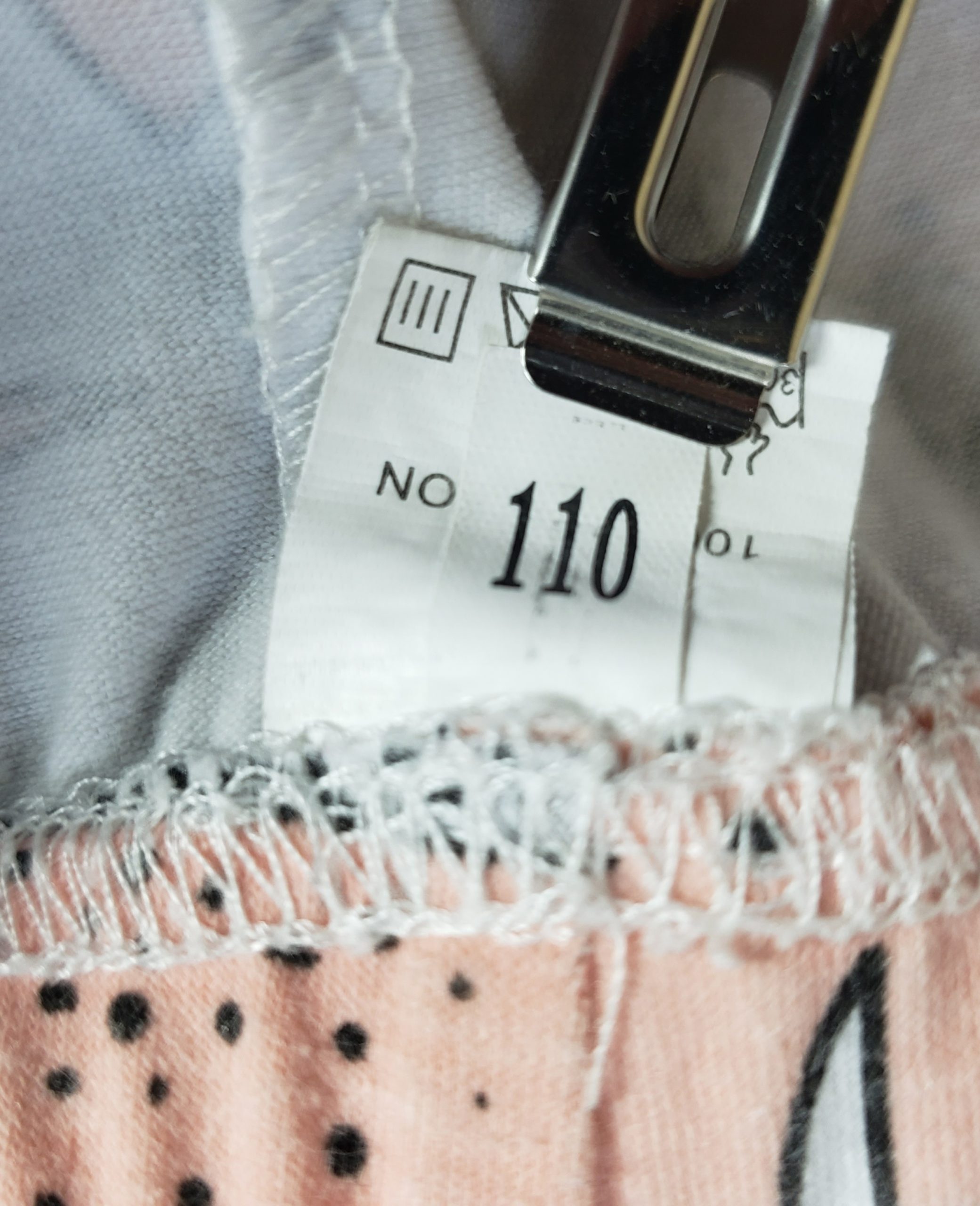 Дитячі легінси з принтом динозаврів 5-6 років - білі бавовняні лосини для дівчинки 110-116 см 5 Дитячі легінси з принтом динозаврів 5-6 років - білі бавовняні лосини для дівчинки 110-116 см - Зображення 5