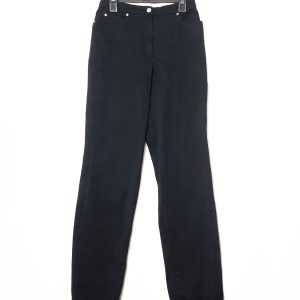 Стильні чорні джинси з еластаном - елегантний модний образ для сучасної жінки