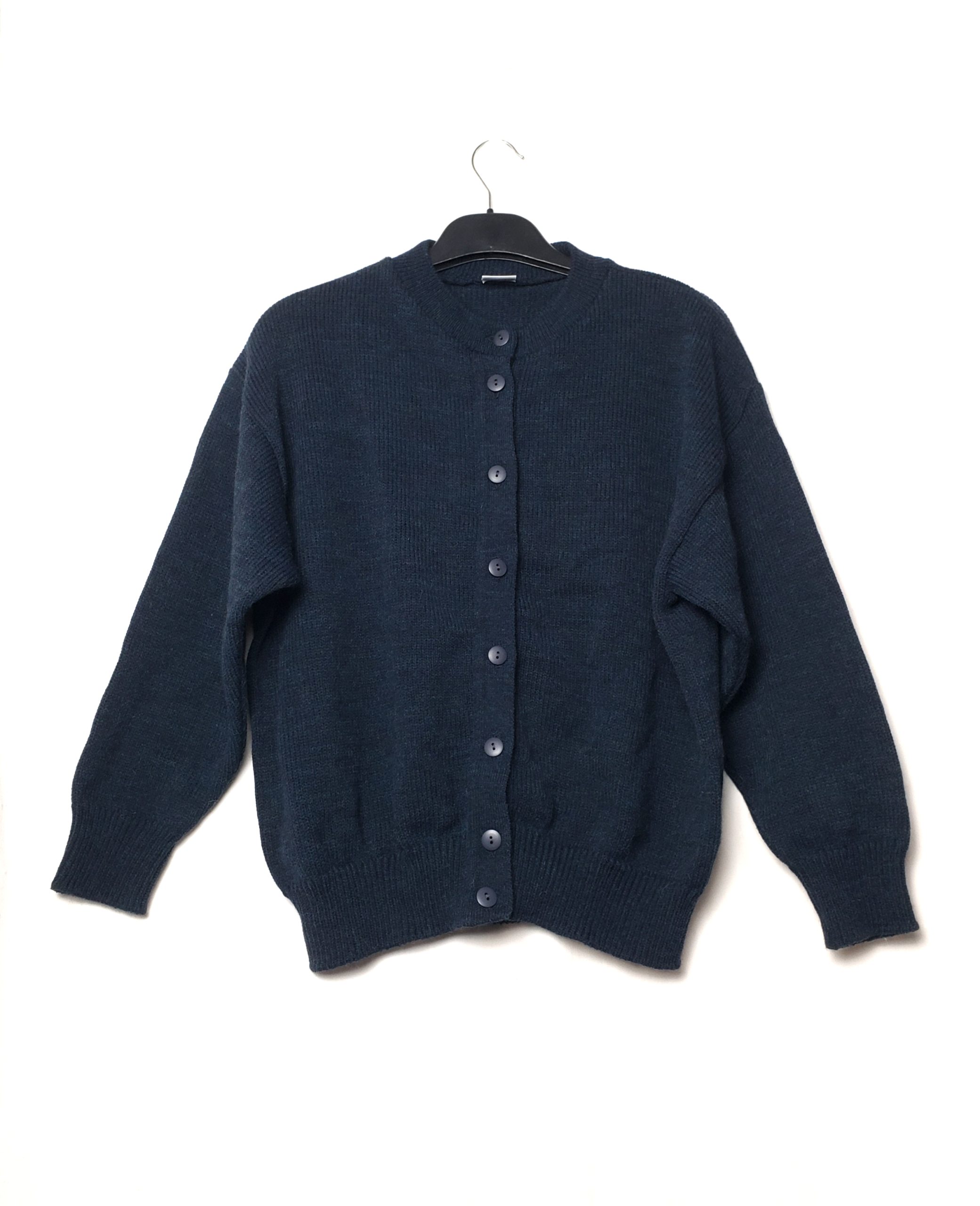 Стильний темно-синій кардиган DAMART - елегантний одяг 1 Стильний темно-синій кардиган DAMART - елегантний одяг