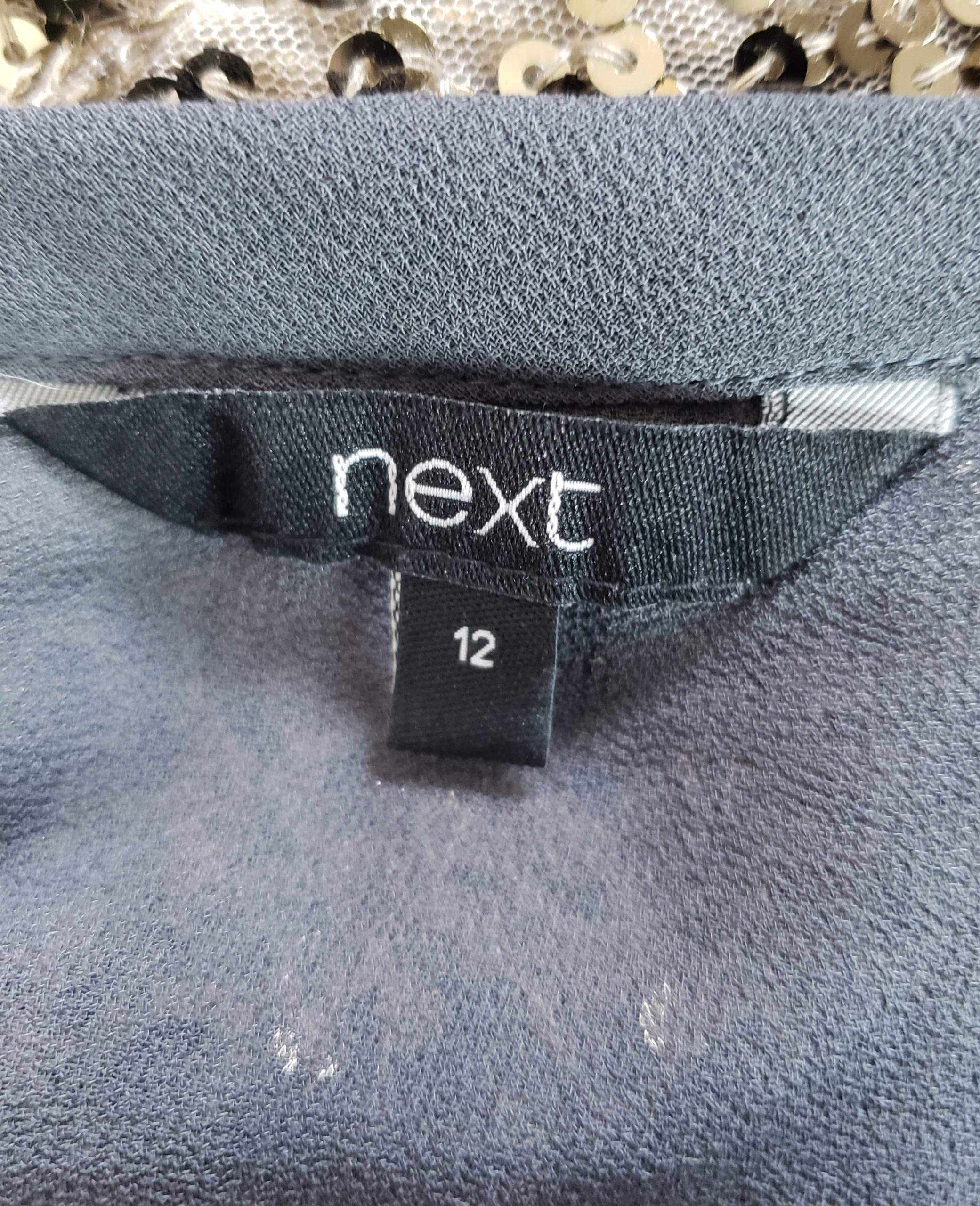 Святкова майка з паєтками сіро-золота 5 Святкова майка з паєтками сіро-золота - Зображення 5