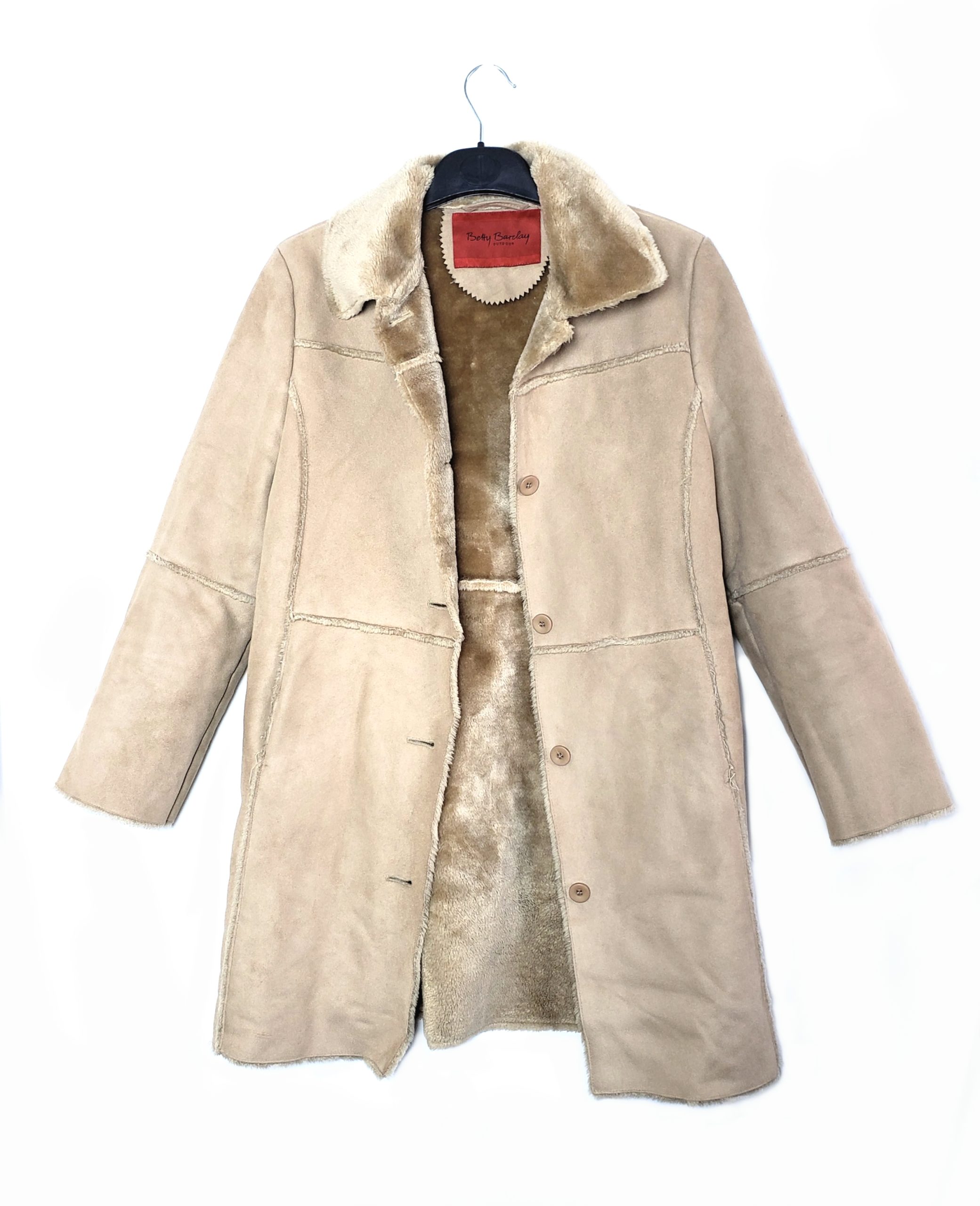 Стильна елегантна дублянка Betty Barclay бежева 1 Стильна елегантна дублянка Betty Barclay бежева