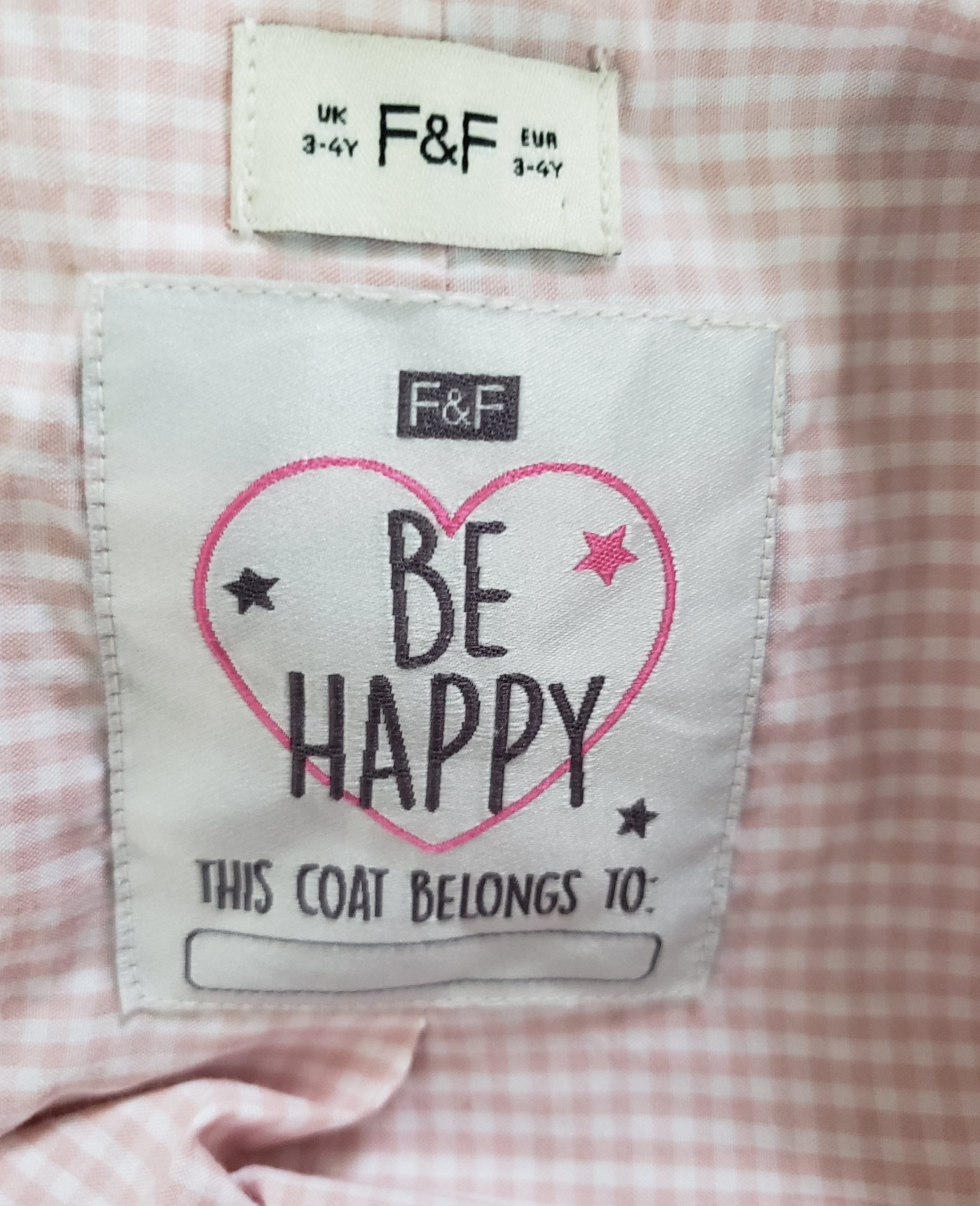 Стильне рожеве хутряне пальто для дівчинки 3-4 роки бренд F&F 4 Стильне рожеве хутряне пальто для дівчинки 3-4 роки бренд F&F - Зображення 4