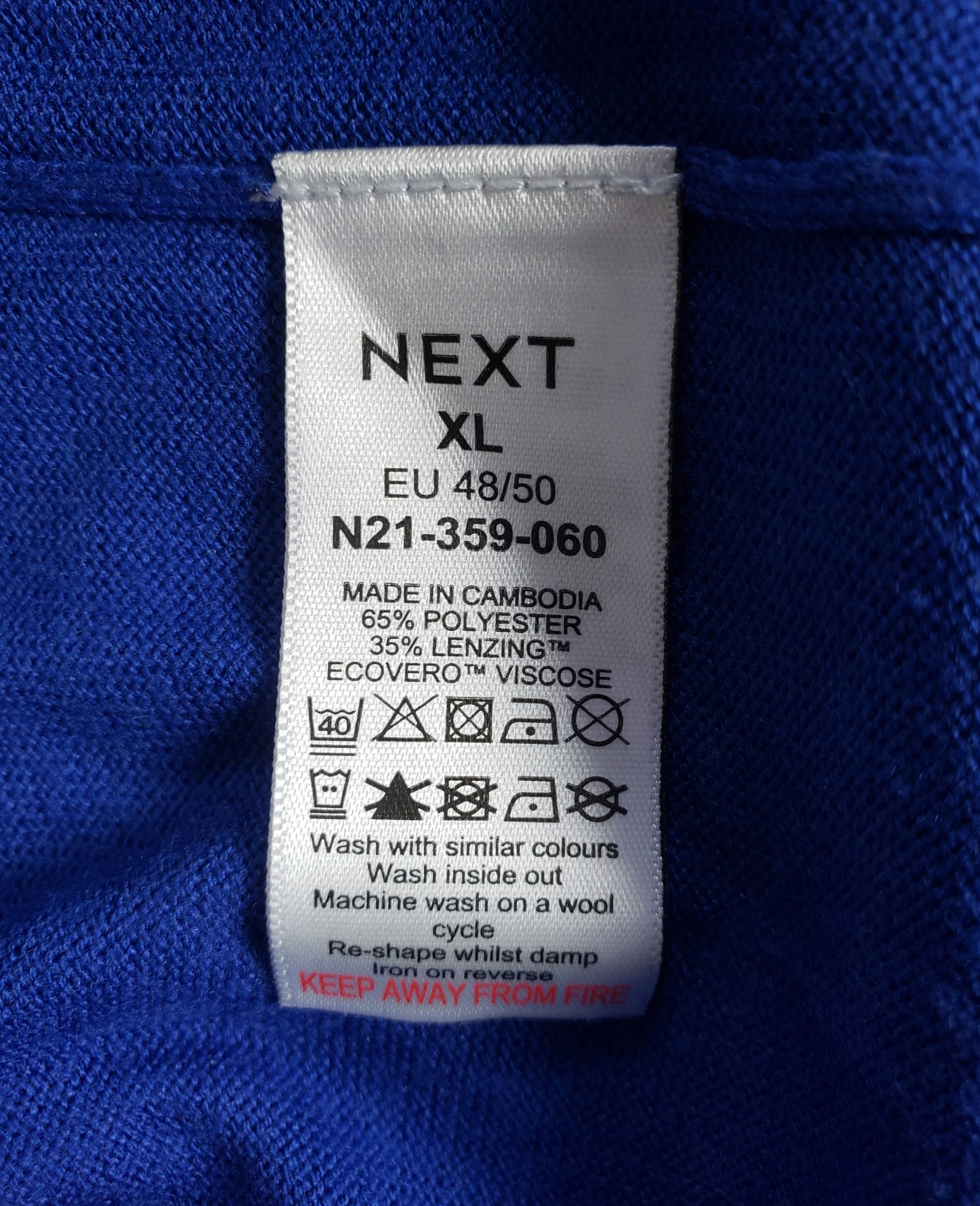 Синій светр NEXT XL жіночий з довгим рукавом 7 Синій светр NEXT XL жіночий з довгим рукавом - Зображення 7