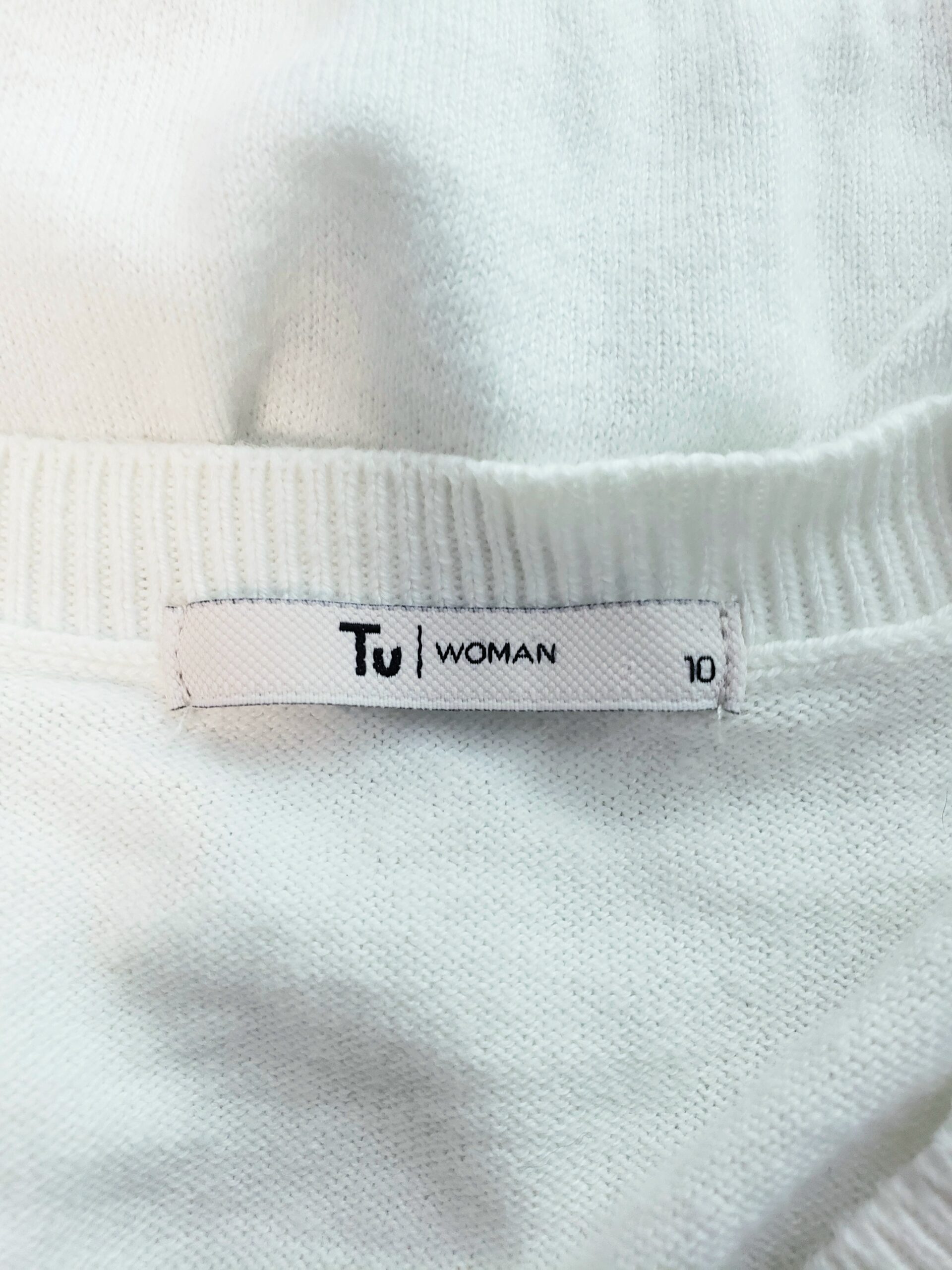 Стильний білий кардиган на гудзиках Tu Woman 3 Стильний білий кардиган на гудзиках Tu Woman - Зображення 3