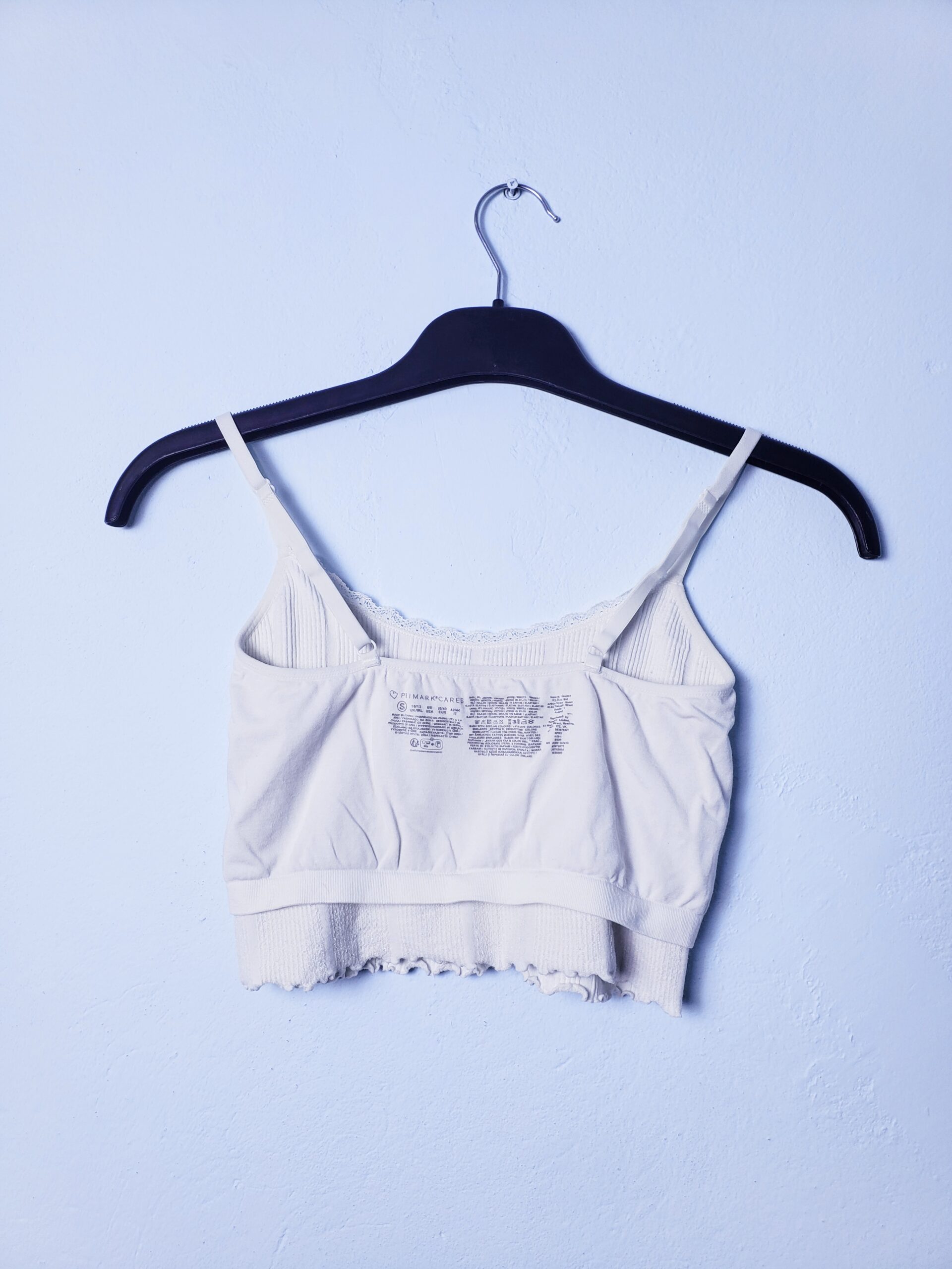 Білий жіночий топ Primark з мереживом розмір 38/40 - стильна базова річ 2 Білий жіночий топ Primark з мереживом розмір 38/40 - стильна базова річ - Зображення 2