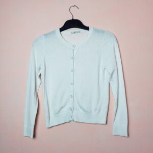 Стильний білий кардиган на гудзиках Tu Woman