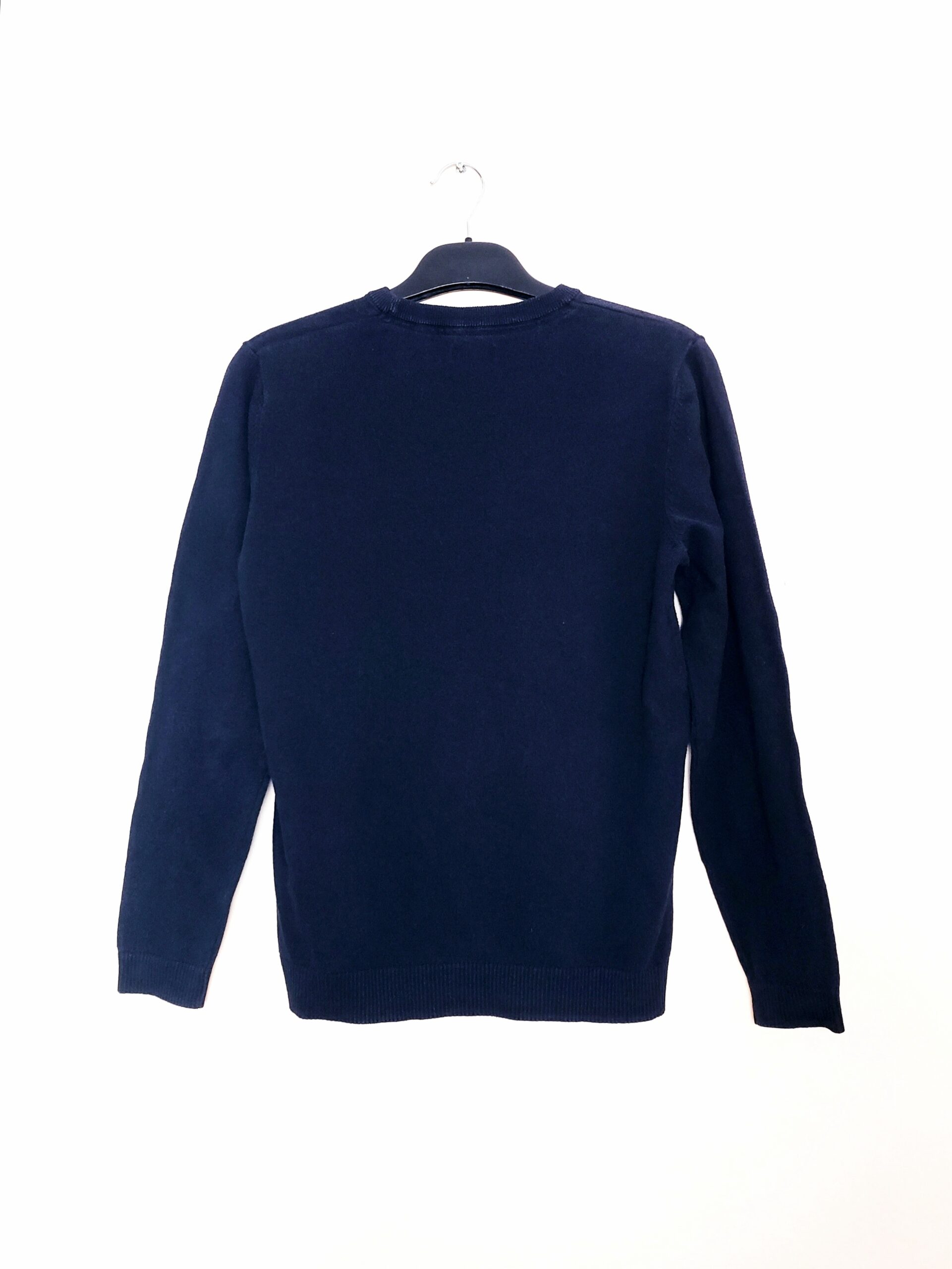 Темно-синій светр JJ Rebel з бавовни та поліестеру - вживаний одяг в ідеальному стані 2 Темно-синій светр JJ Rebel з бавовни та поліестеру - вживаний одяг в ідеальному стані - Зображення 2