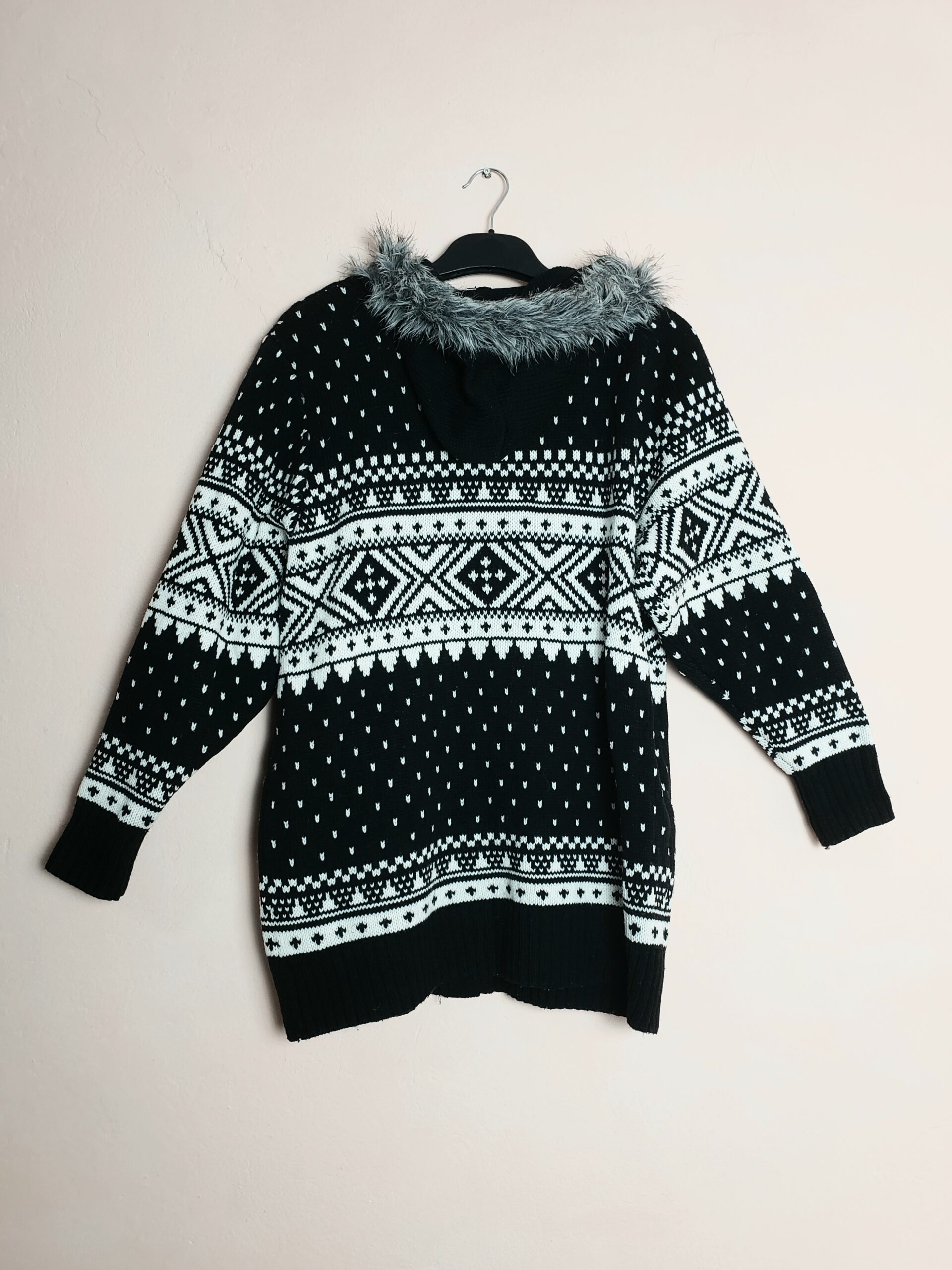 Зимовий кардиган з норвезьким принтом BEYOU - тепла кофта для холодної погоди 3 Зимовий кардиган з норвезьким принтом BEYOU - тепла кофта для холодної погоди - Зображення 3