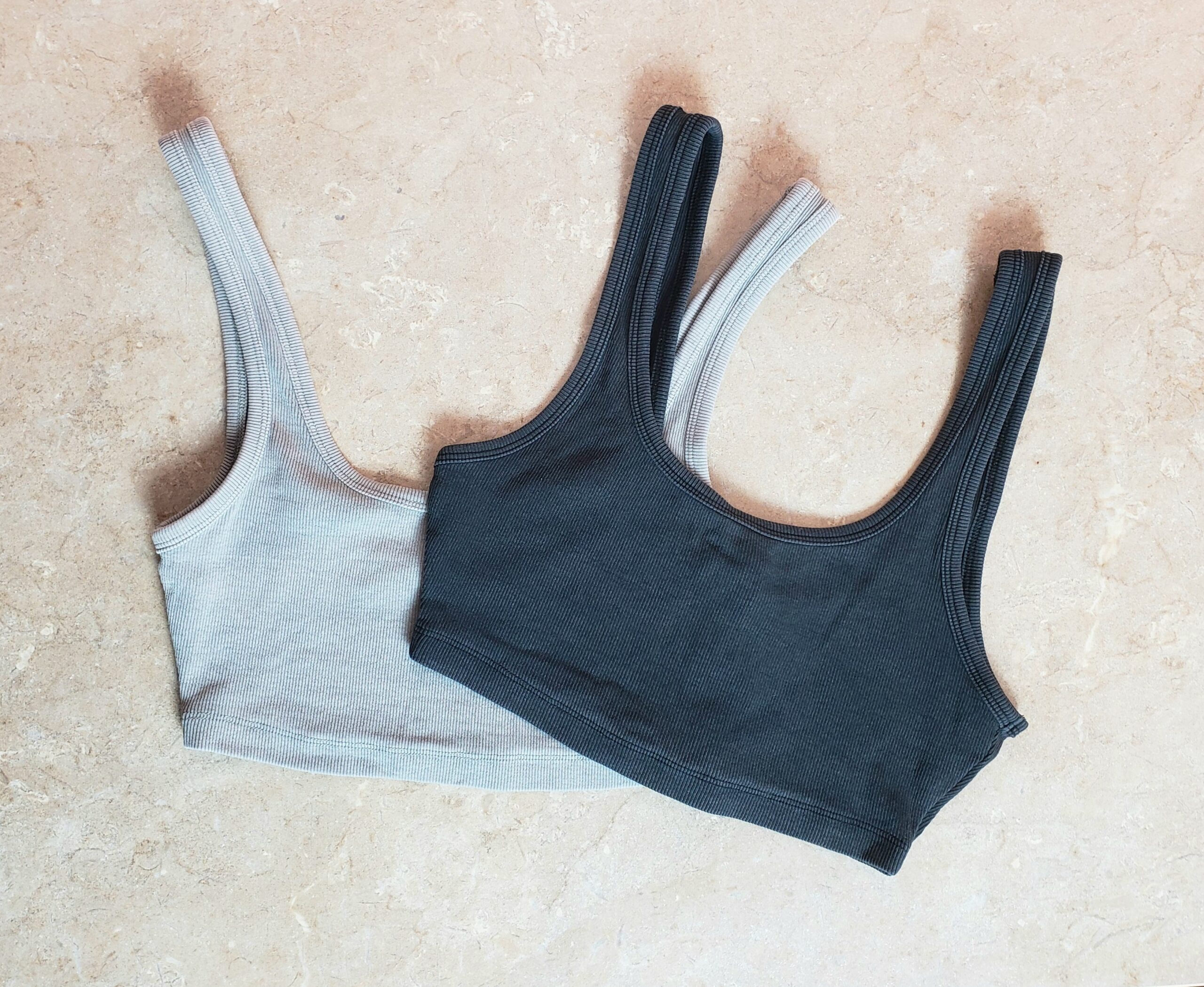 Топ Zara жіночий сірий бавовна еластан вживаний ідеальний стан - комплект 2 шт 1 Топ Zara жіночий сірий бавовна еластан вживаний ідеальний стан - комплект 2 шт