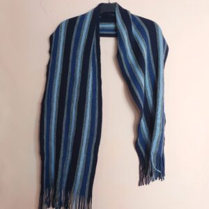 Стильний смугастий шарф 174см - ідеальний аксесуар для осені та зими