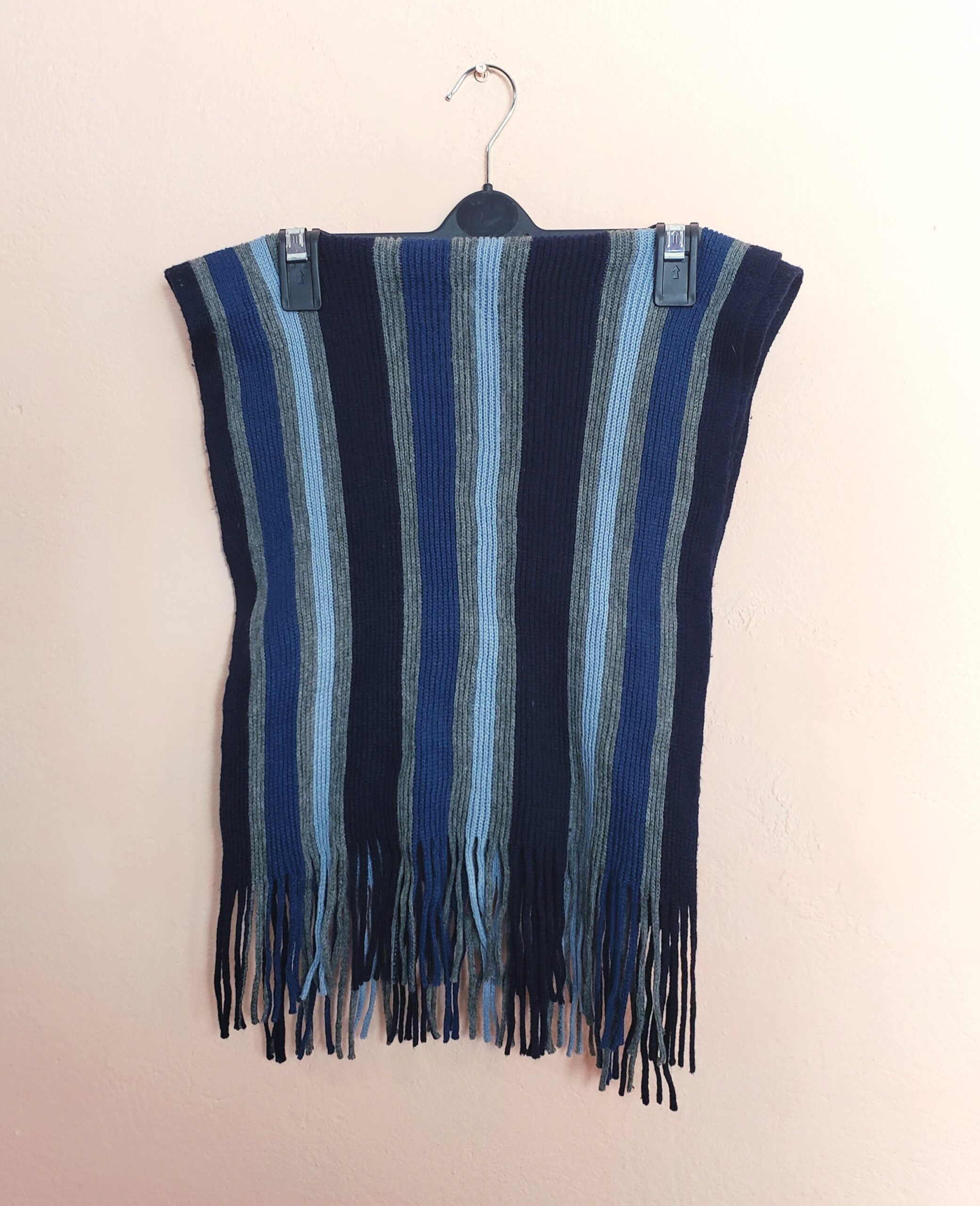 Стильний смугастий шарф 174см - ідеальний аксесуар для осені та зими 2 Стильний смугастий шарф 174см - ідеальний аксесуар для осені та зими - Зображення 2