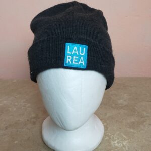 Темно-сіра шапка біні з акрилу LAUREA - стильний головний убір у відмінному стані