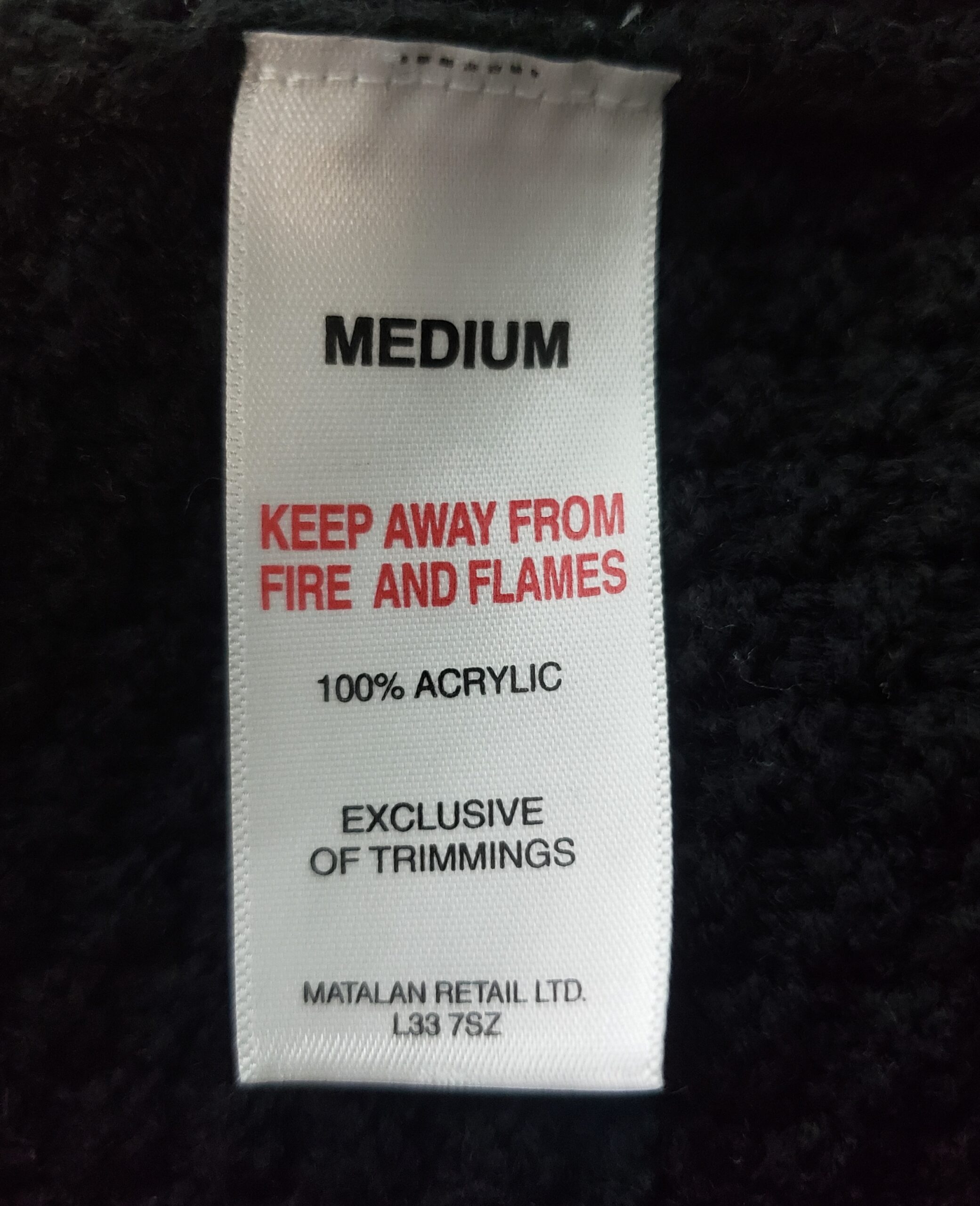 Чорний кардиган PAPAYA з акрилу - жіночий в'язаний кардиган розмір M 5 Чорний кардиган PAPAYA з акрилу - жіночий в'язаний кардиган розмір M - Зображення 5