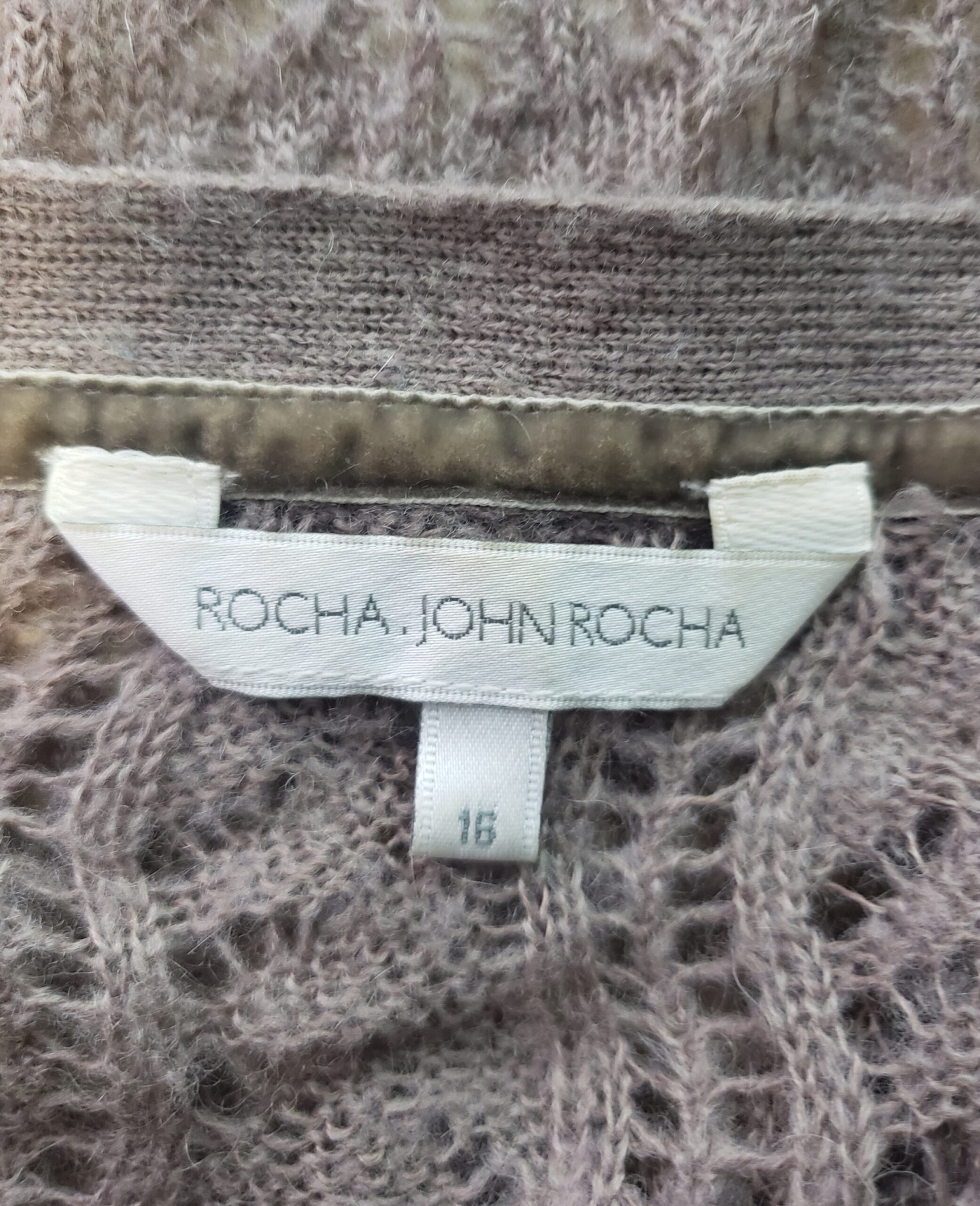 Стильний ажурний кардиган JOHN ROCHA - елегантна модна кофта з унікальним візерунком 4 Стильний ажурний кардиган JOHN ROCHA - елегантна модна кофта з унікальним візерунком - Зображення 4