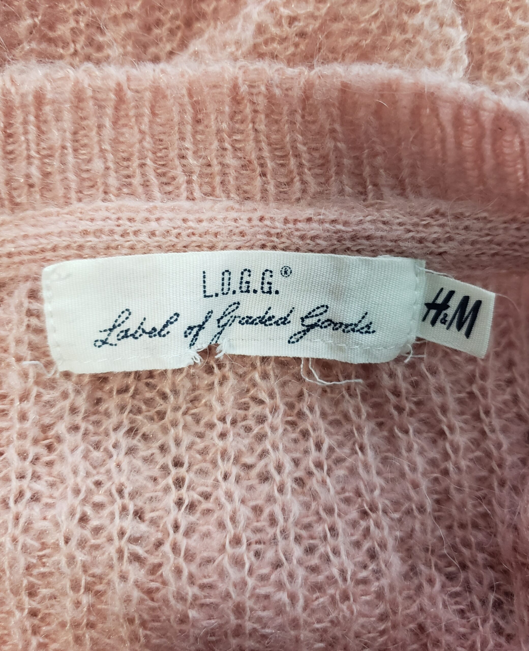 Рожевий светр H&M з V-вирізом - стильний жіночий пуловер для осені зими повсякденного носіння 4 Рожевий светр H&M з V-вирізом - стильний жіночий пуловер для осені зими повсякденного носіння - Зображення 4