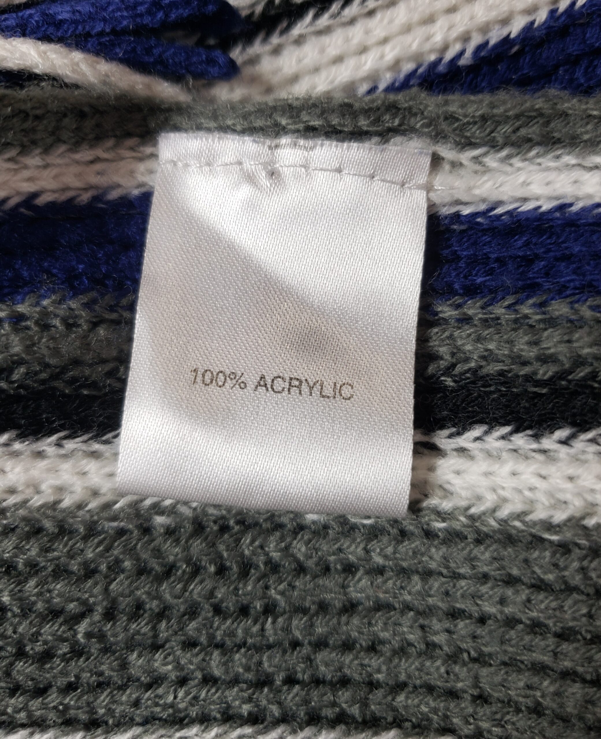 Стильний акриловий шарф в смужку 178 см - універсальний аксесуар для будь-якого сезону 2 Стильний акриловий шарф в смужку 178 см - універсальний аксесуар для будь-якого сезону - Зображення 2