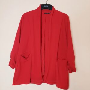 Червоний жіночий жакет Boohoo розмір XL