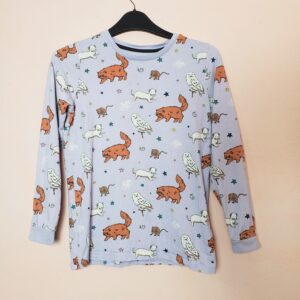 Стильний дитячий лонгслів Harry Potter - модний одяг з магічним принтом для дітей 10-11 років