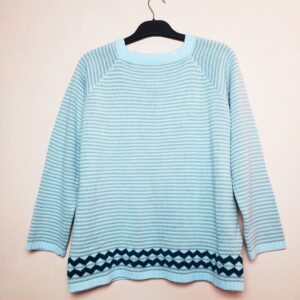 Стильний в'язаний светр для повсякденного носіння - ідеальний стан, осінь-зима 2024