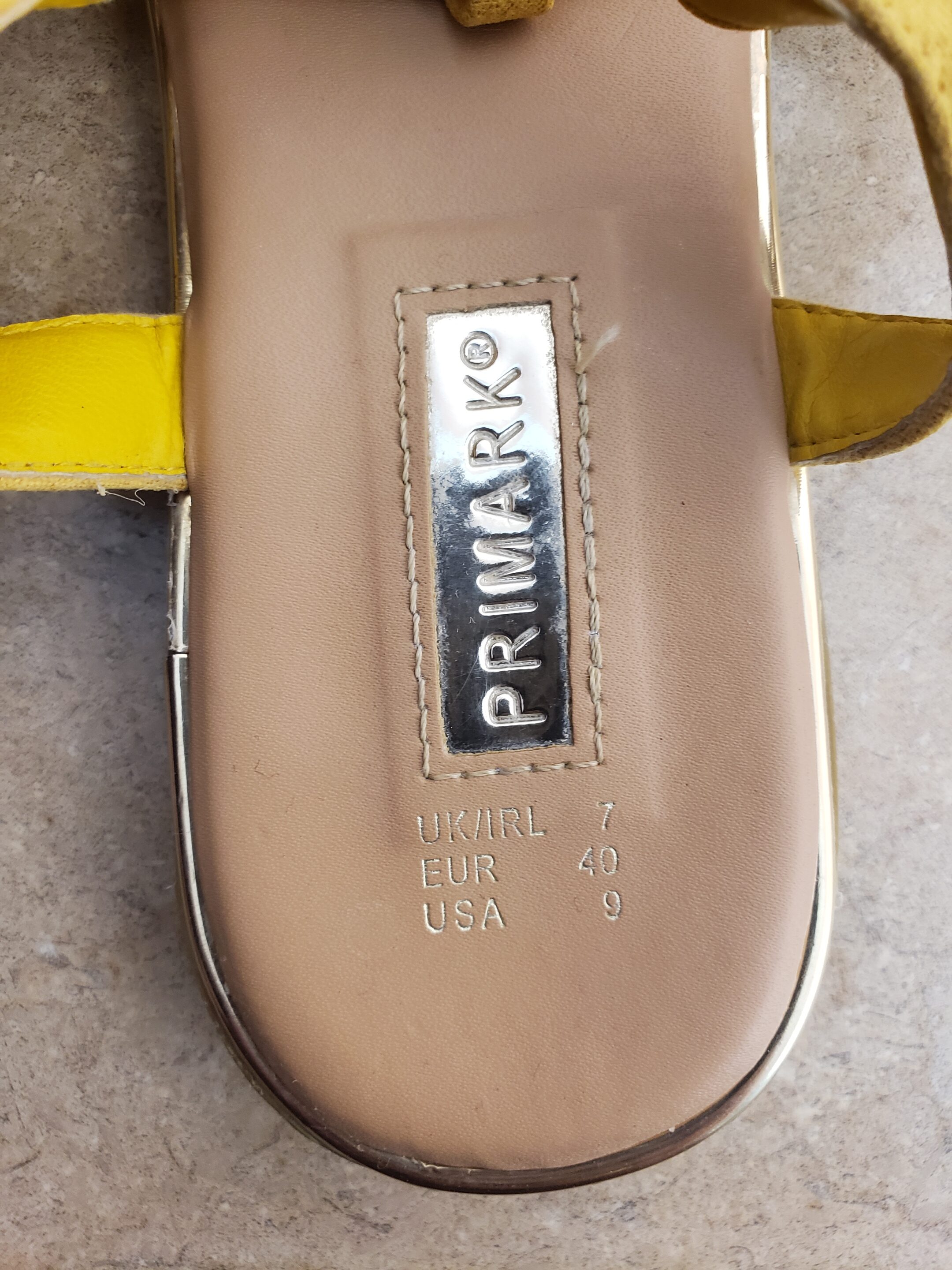 Літні сандалі Primark 40/41 розмір - стильне взуття для відпустки та повсякденного носіння 6 Літні сандалі Primark 40/41 розмір - стильне взуття для відпустки та повсякденного носіння - Зображення 6