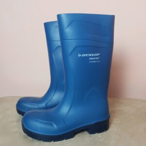 Гумові чоботи Dunlop Purofort синього кольору розмір 40/41 - професійне водонепроникне взуття