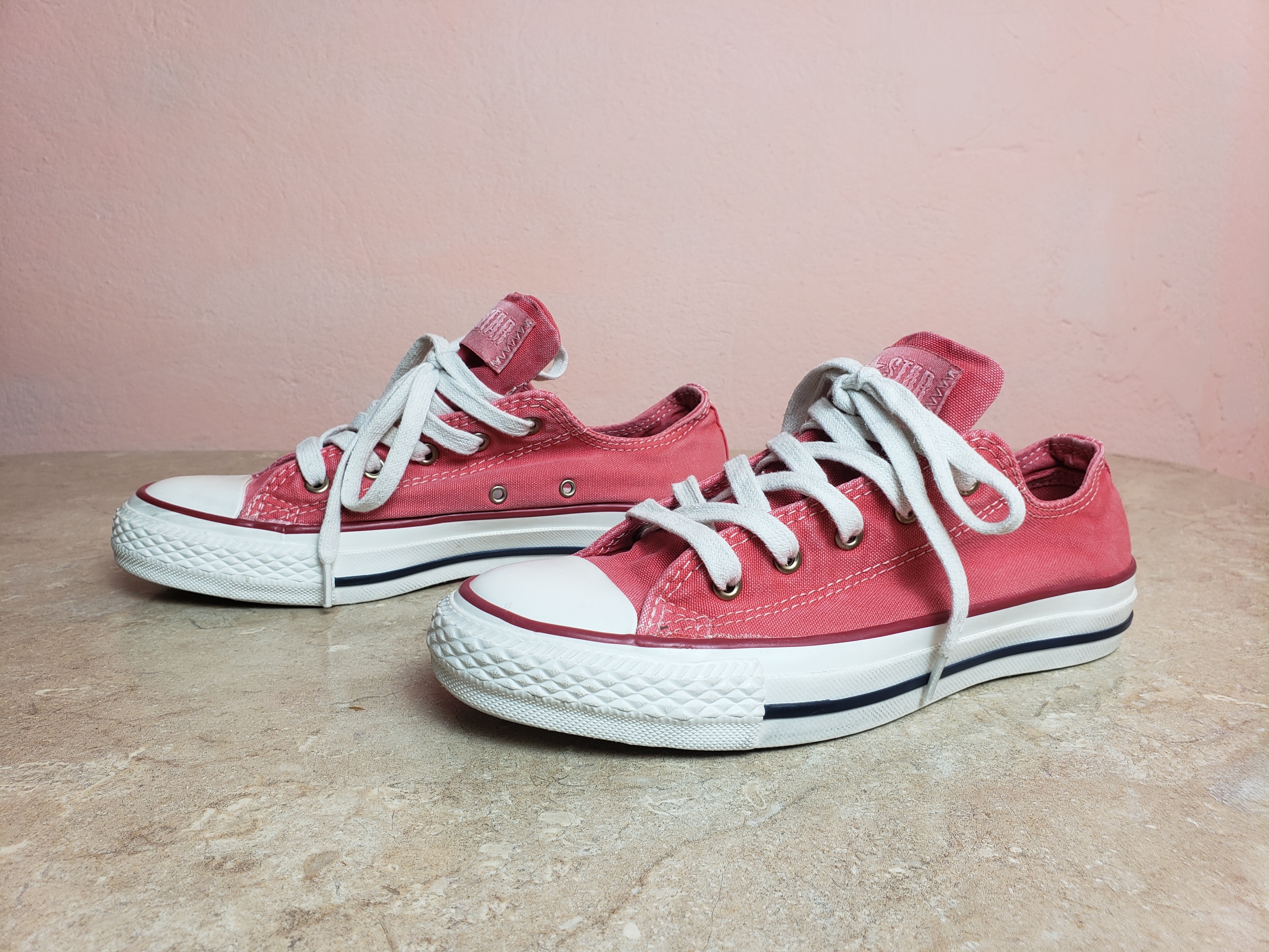 Для дітей рожеві кеди Converse на весну, літо, осінь розмір 35 2 Для дітей рожеві кеди Converse на весну, літо, осінь розмір 35 - Зображення 2