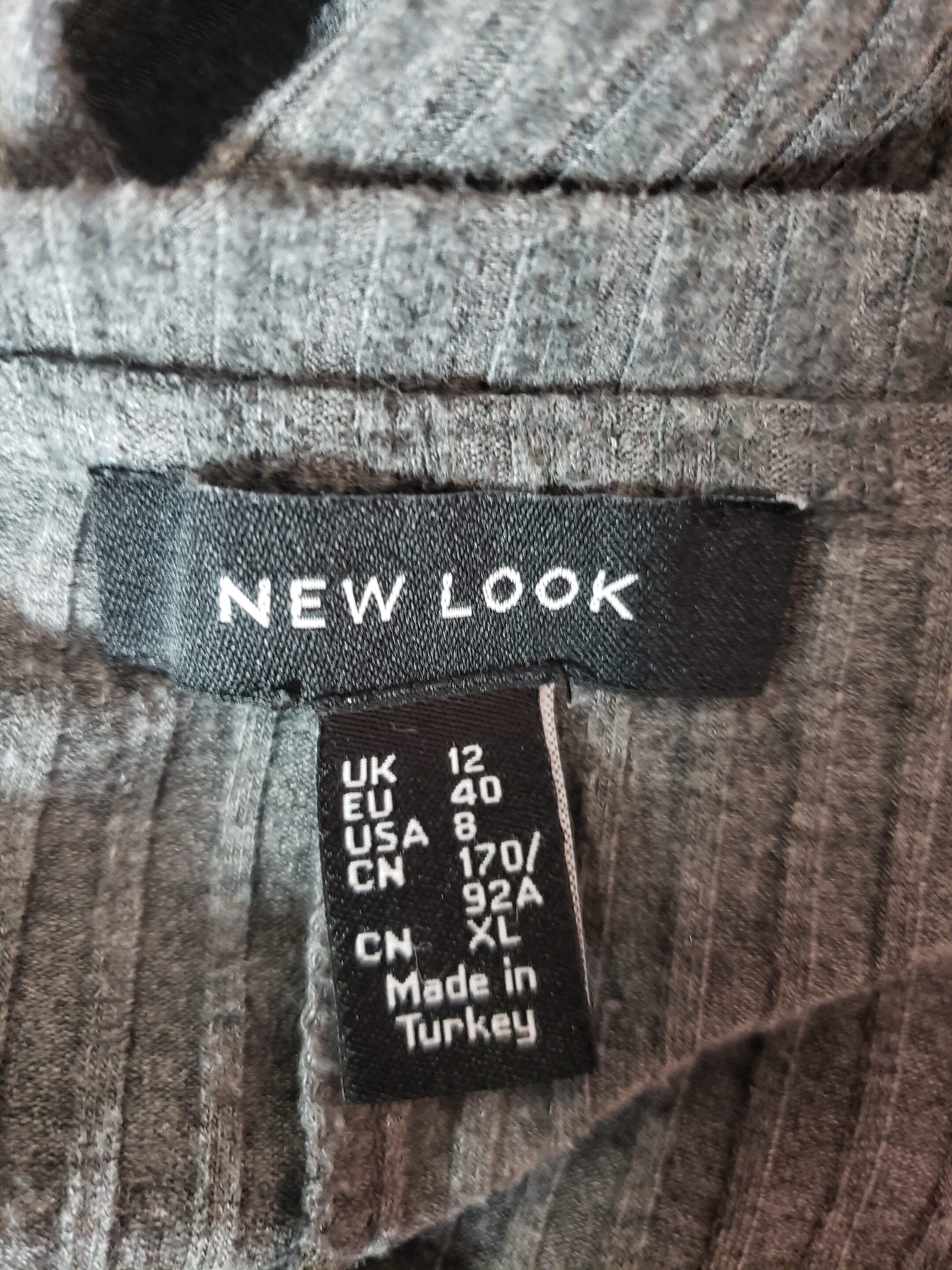 Жіночий сірий джемпер New Look розмір XL 3 Жіночий сірий джемпер New Look розмір XL - Зображення 3