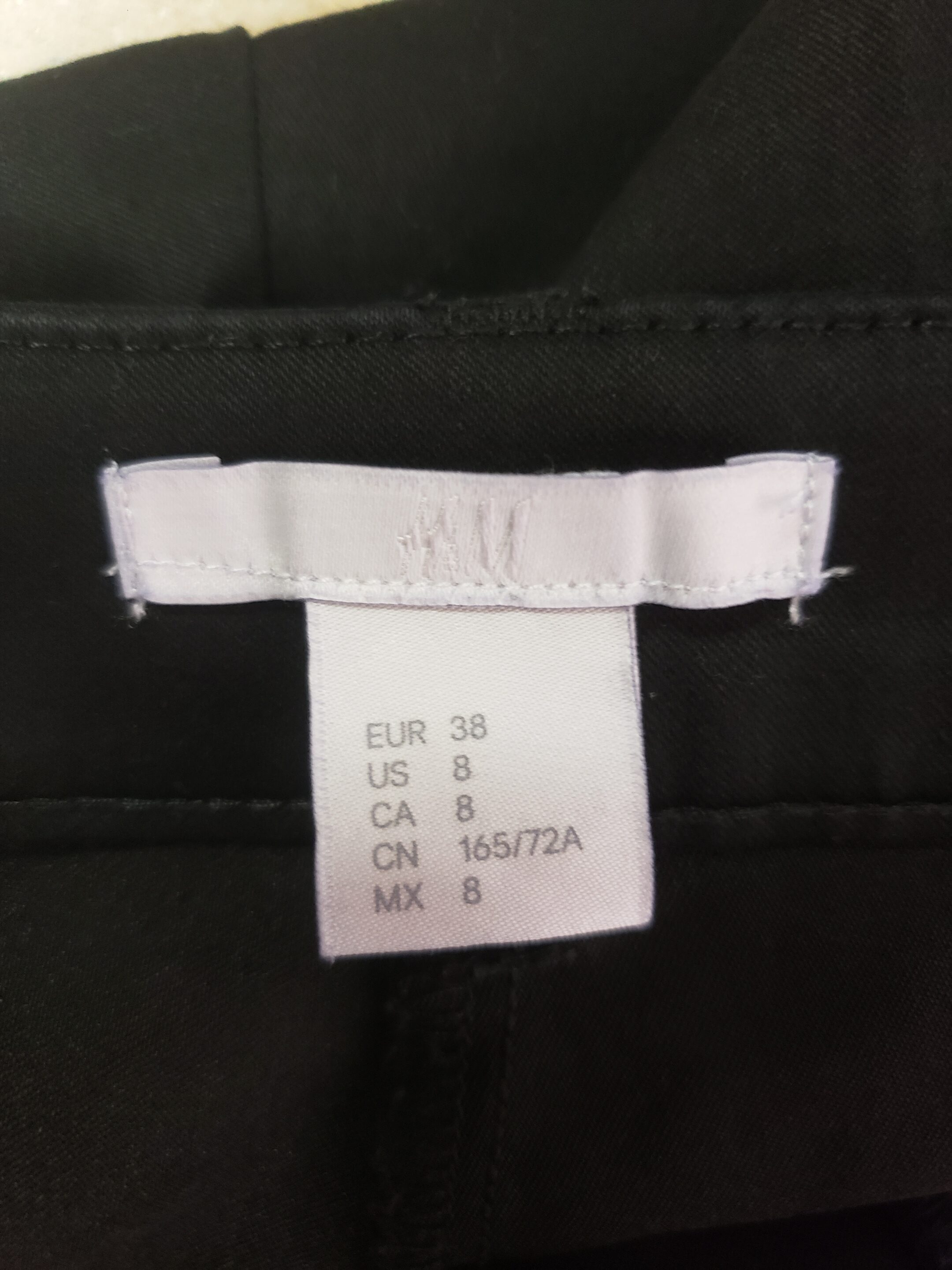 Чоловічі чорні класичні штани H&M розмір M, L 7 Чоловічі чорні класичні штани H&M розмір M, L - Зображення 7