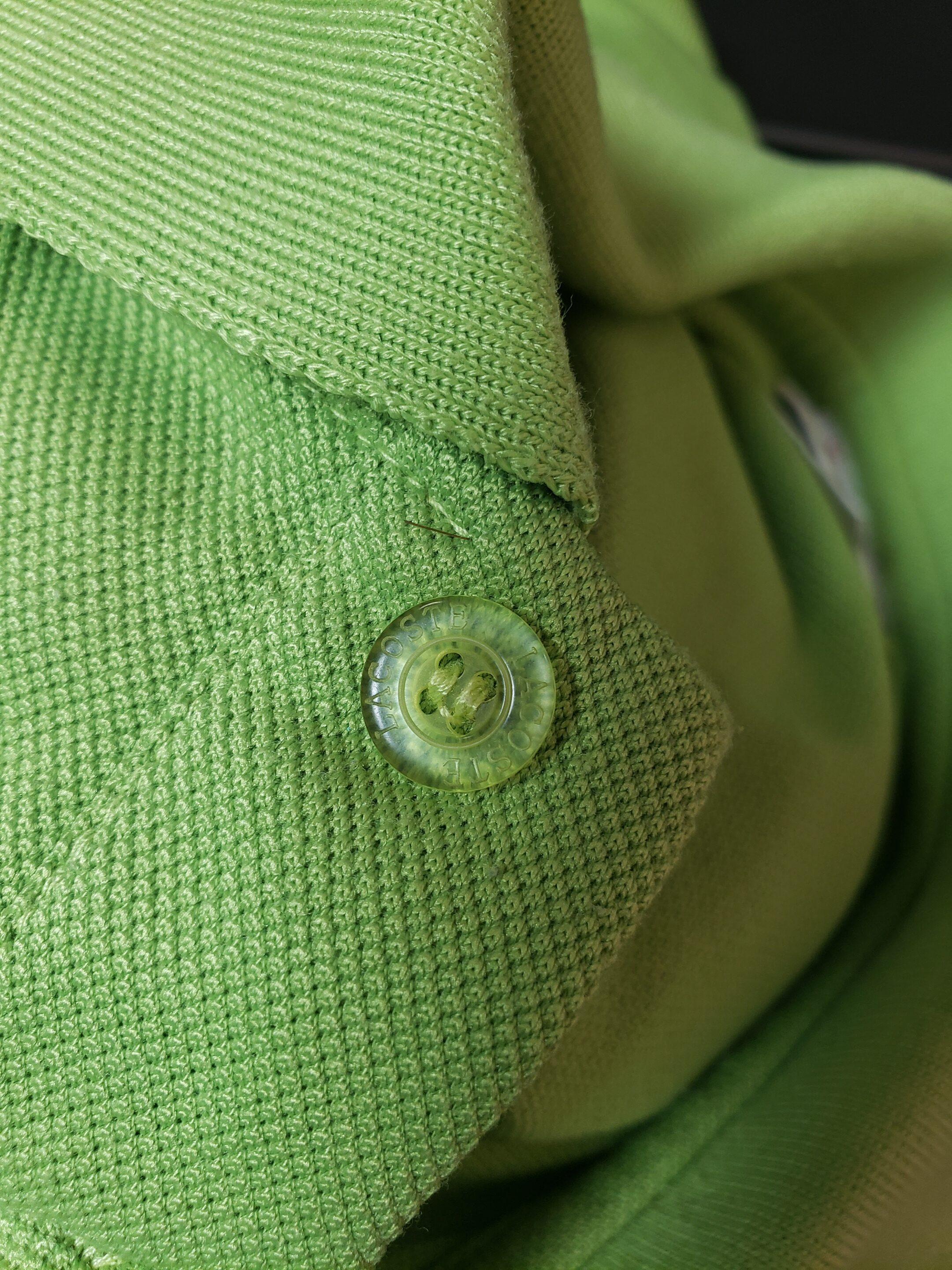 Чоловіче салатове поло Lacoste розмір XL 5 Чоловіче салатове поло Lacoste розмір XL - Зображення 5