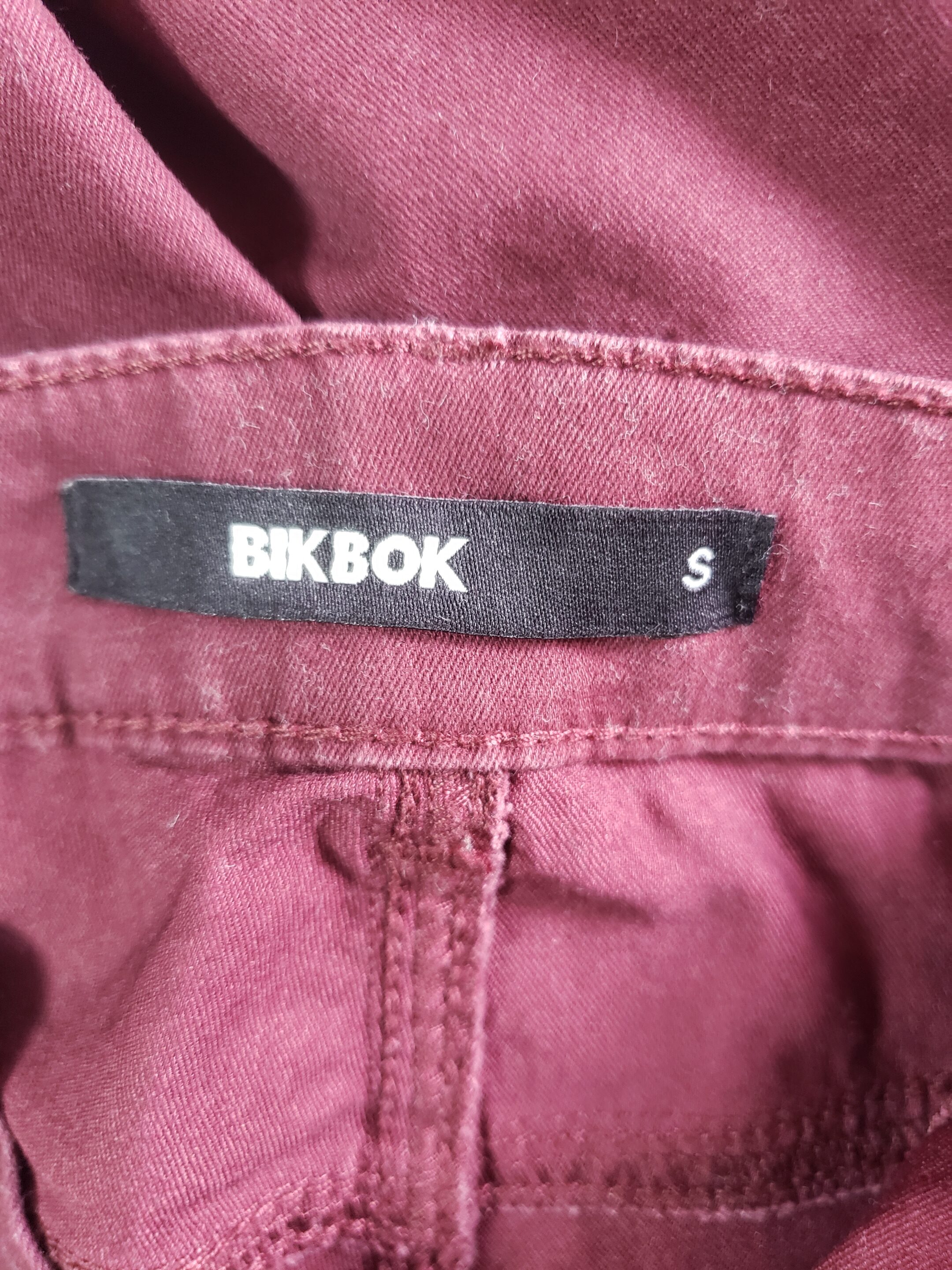 Жіночі бордові штани Bikbok розмір S 7 Жіночі бордові штани Bikbok розмір S - Зображення 7