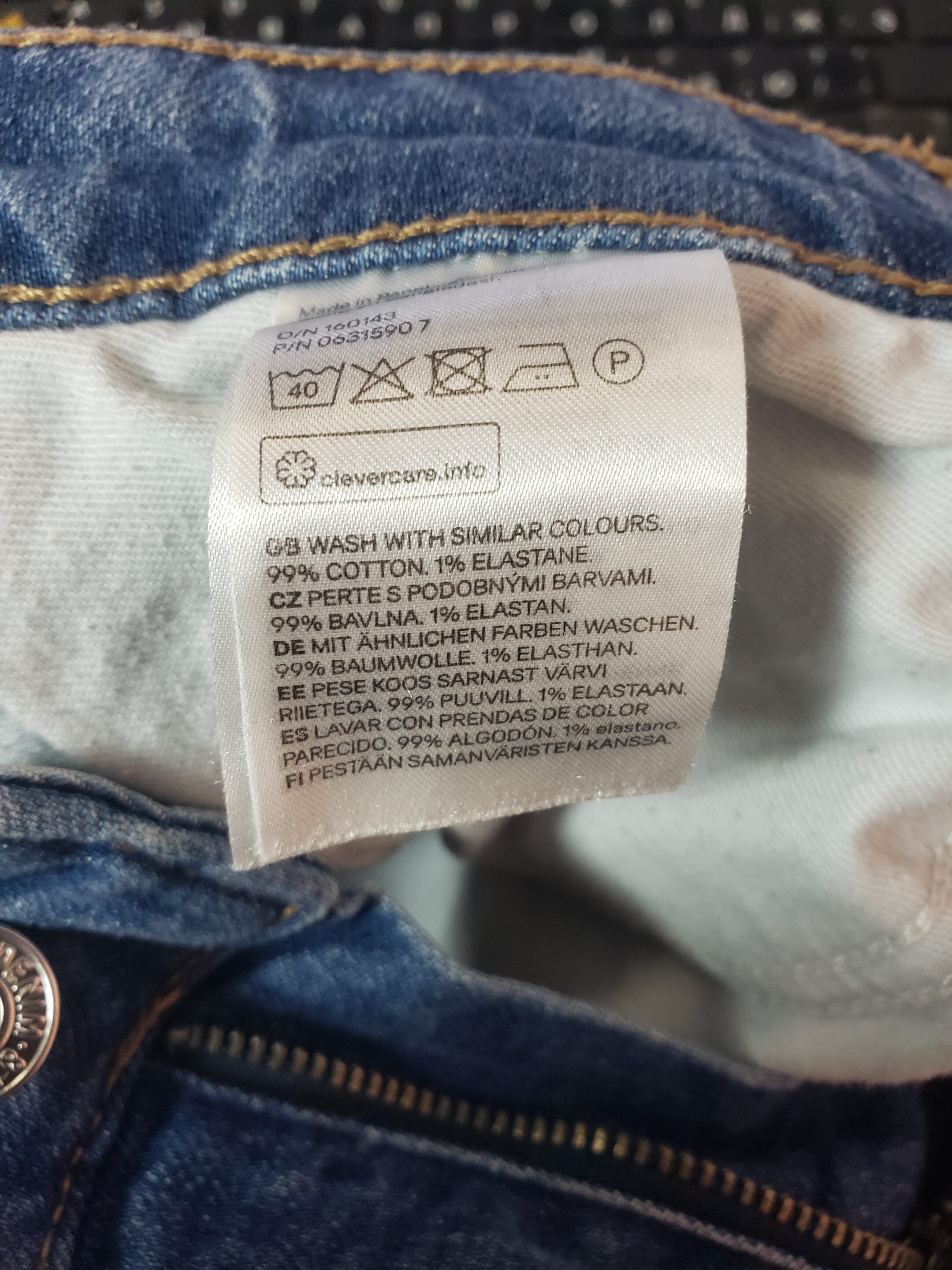 Жіночі блакитні джинси &DENIM розмір 32 / 30 8 Жіночі блакитні джинси &DENIM розмір 32 / 30 - Зображення 8