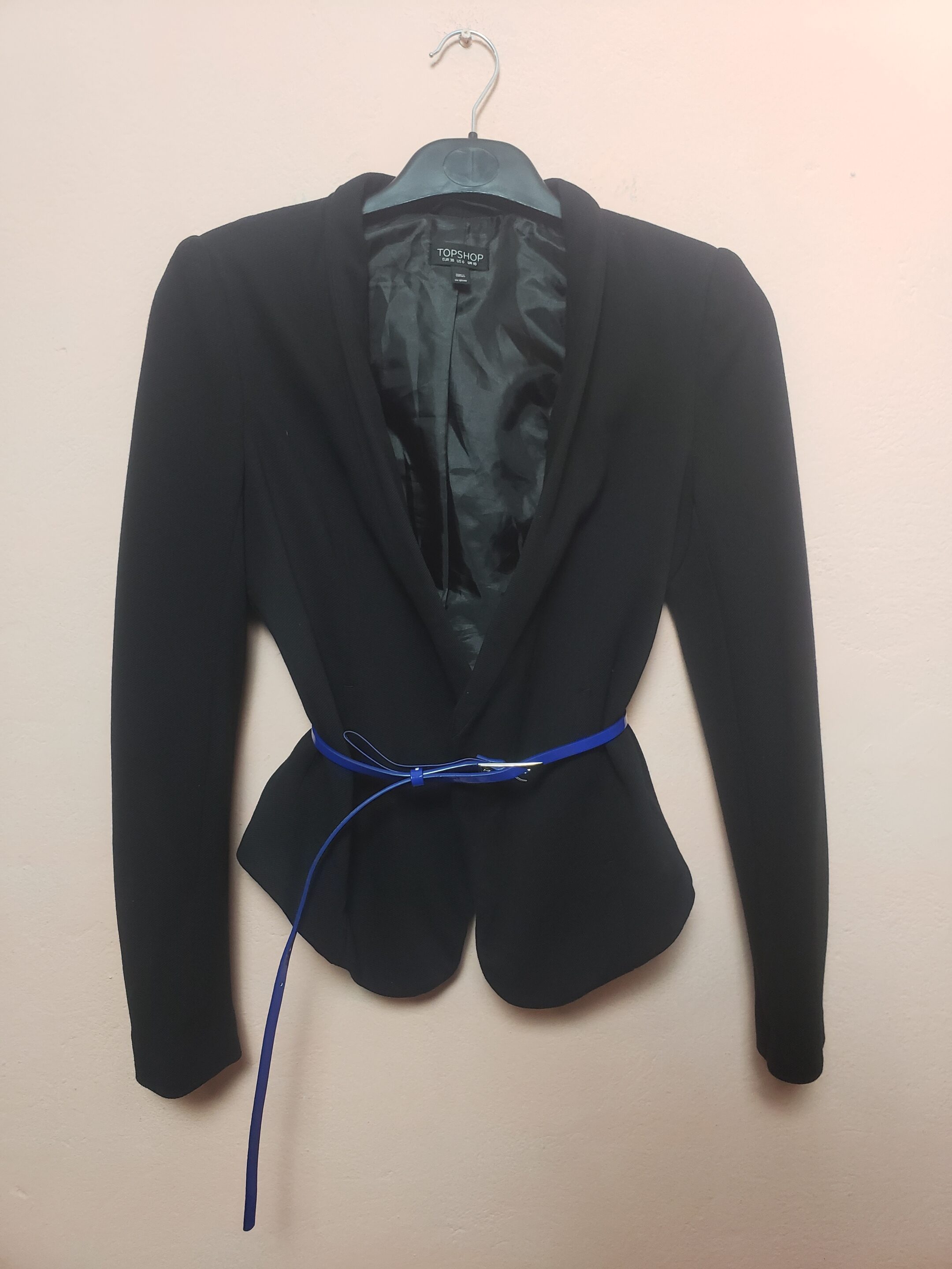 Жіночий чорний піджак Topshop розмір EUR 38 / US 6 / UK 10 2 Жіночий чорний піджак Topshop розмір EUR 38 / US 6 / UK 10 - Зображення 2
